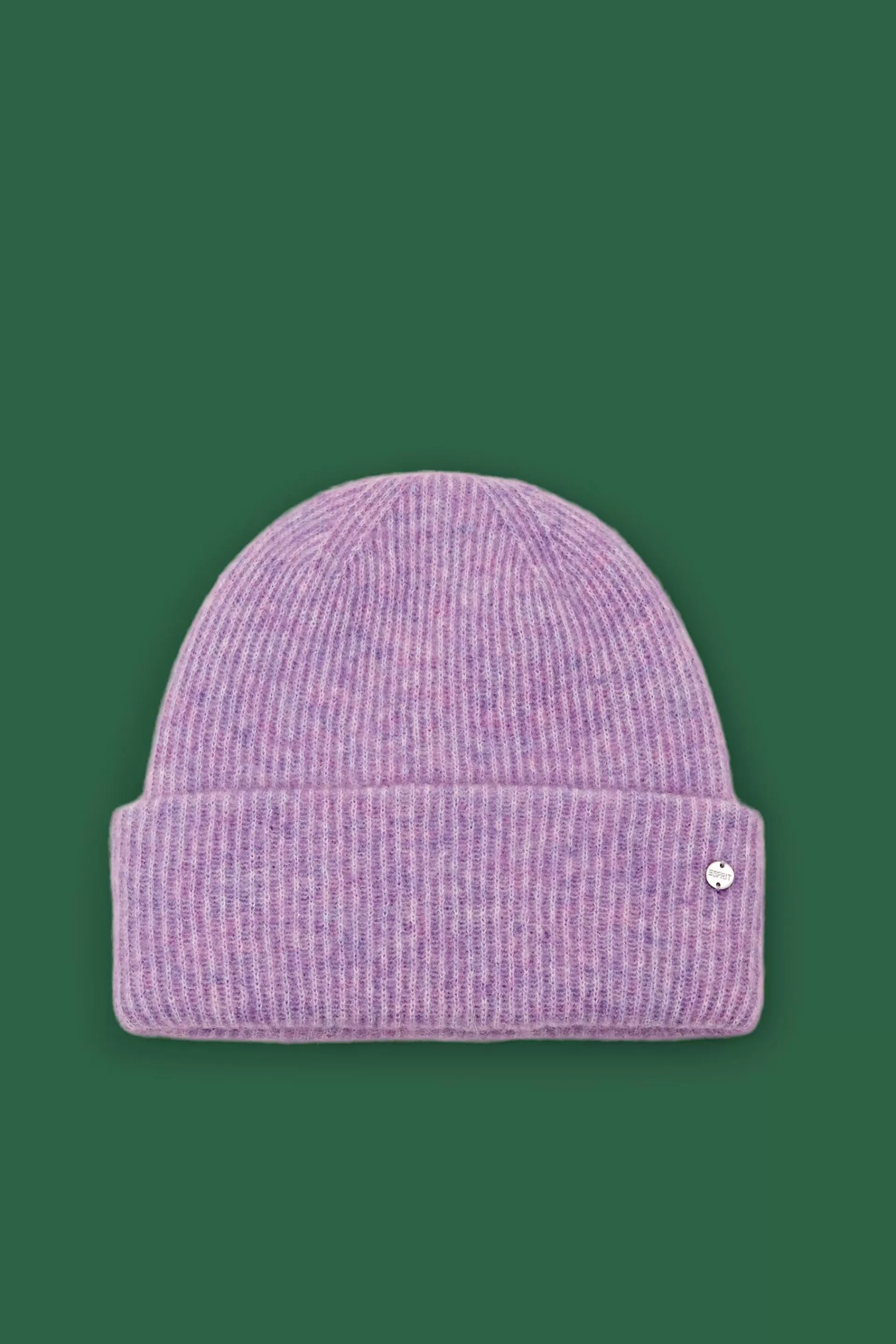Gerippte Beanie aus Mohair-Wolle-Mix-ESPRIT Hot