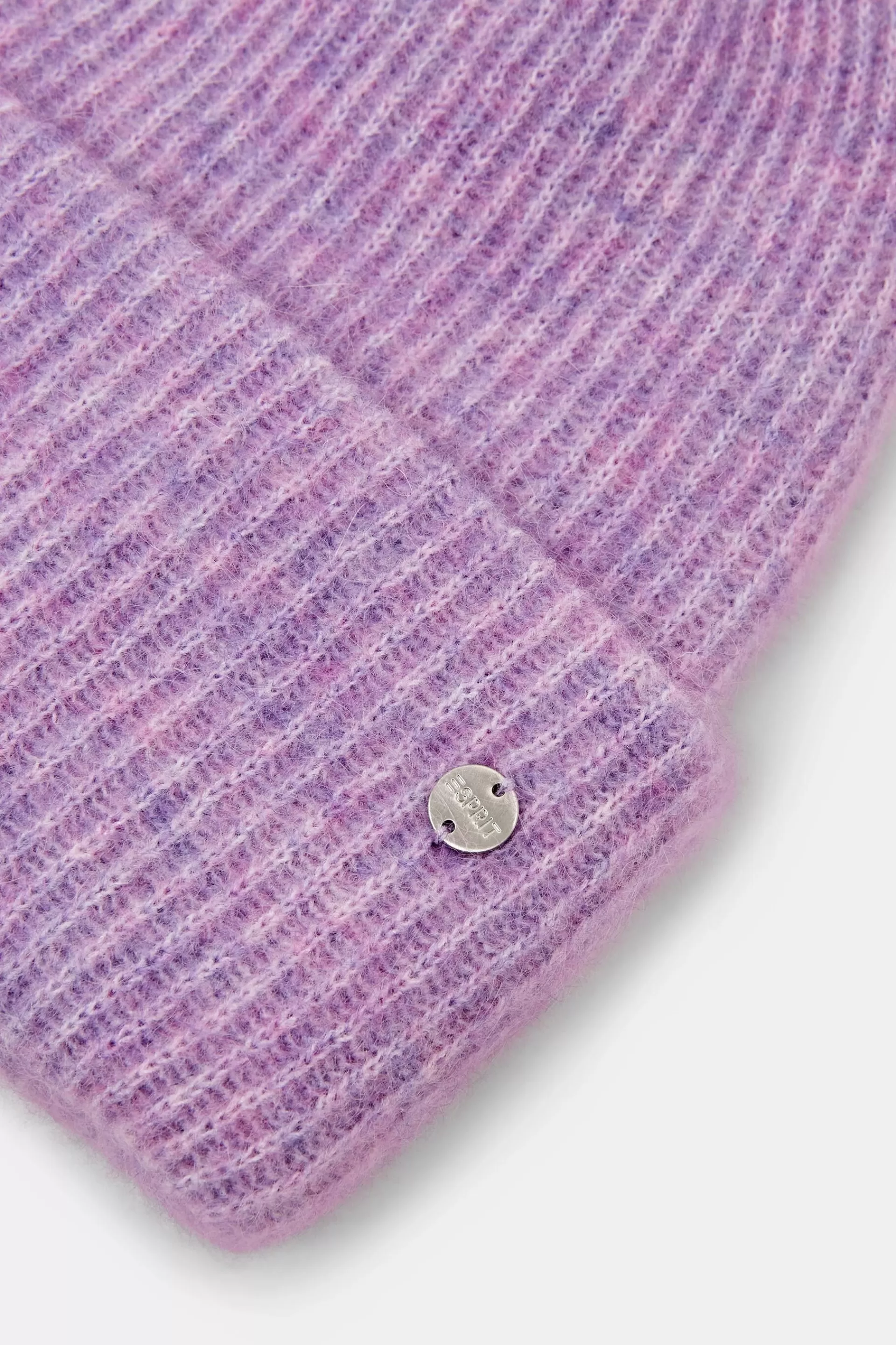 Gerippte Beanie aus Mohair-Wolle-Mix-ESPRIT Hot