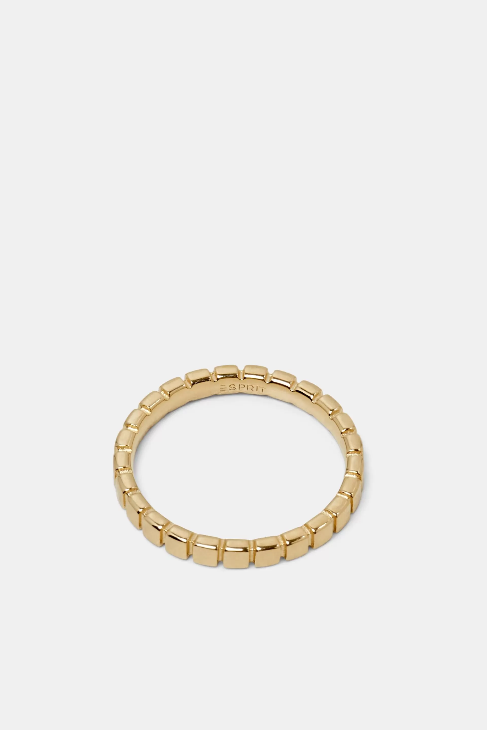 Gerippter Ring, Sterlingsilber-ESPRIT New