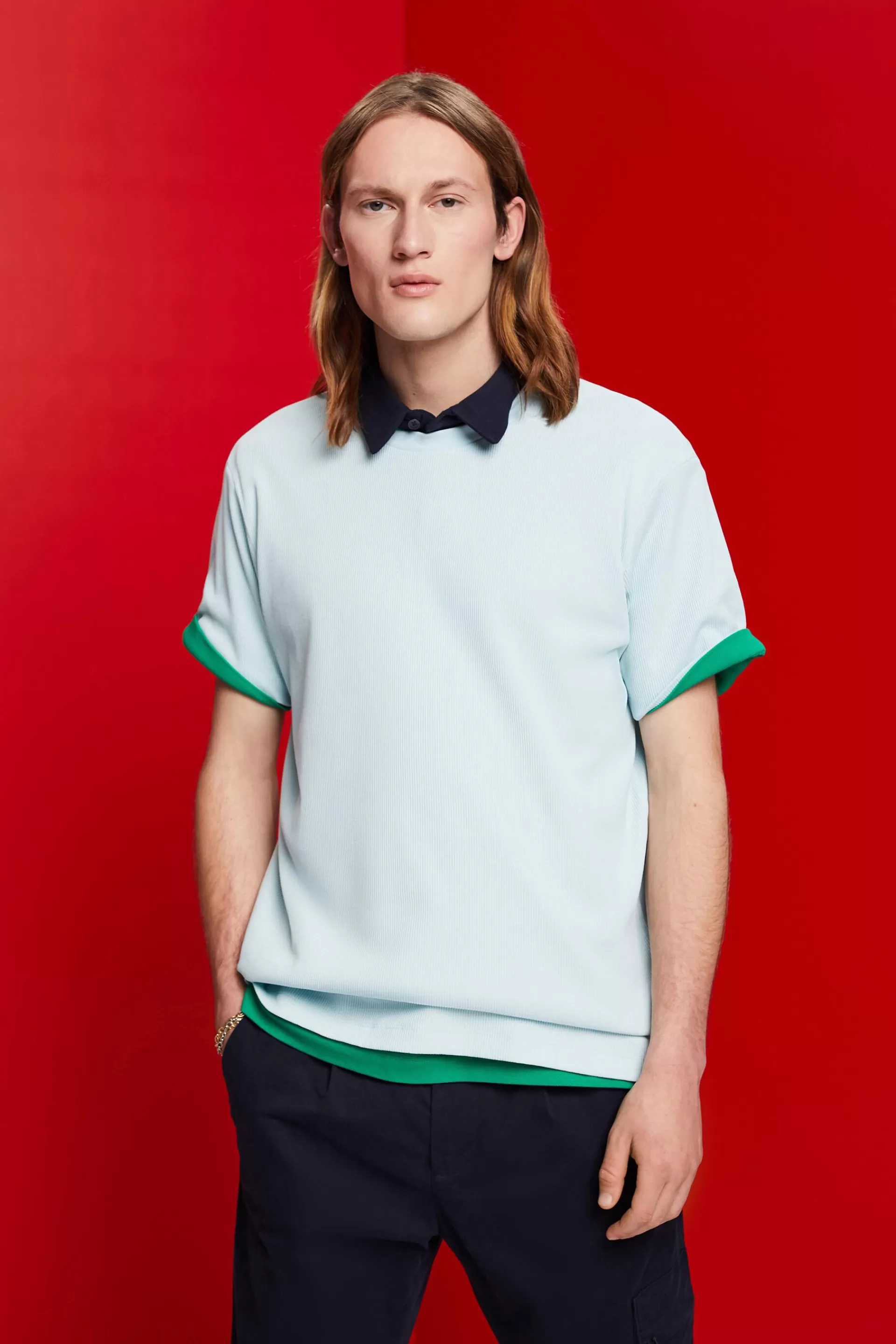 Geripptes T-Shirt-ESPRIT Online