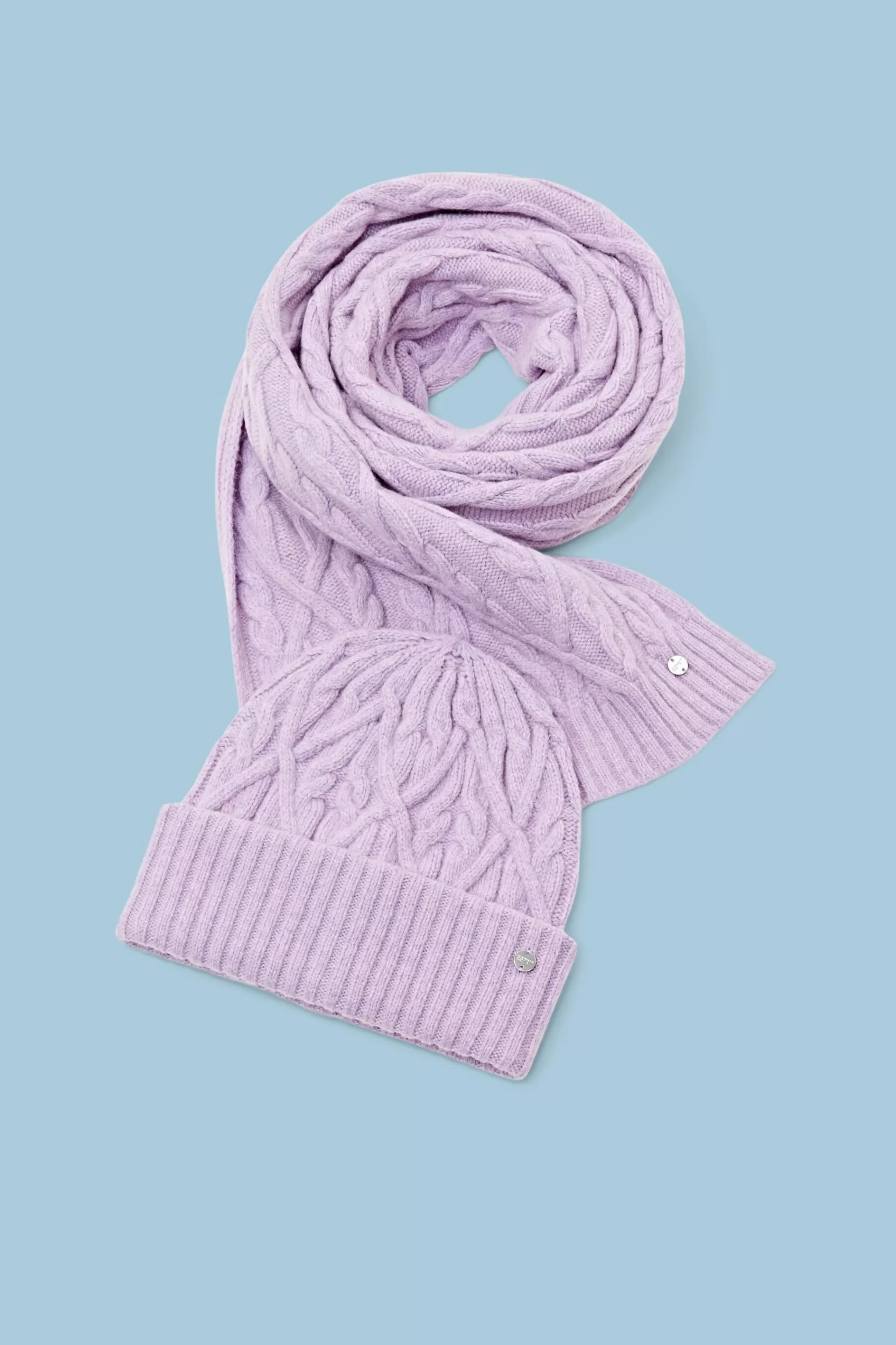 Geschenk-Set: Beanie und Schal aus Wollmix-ESPRIT Online