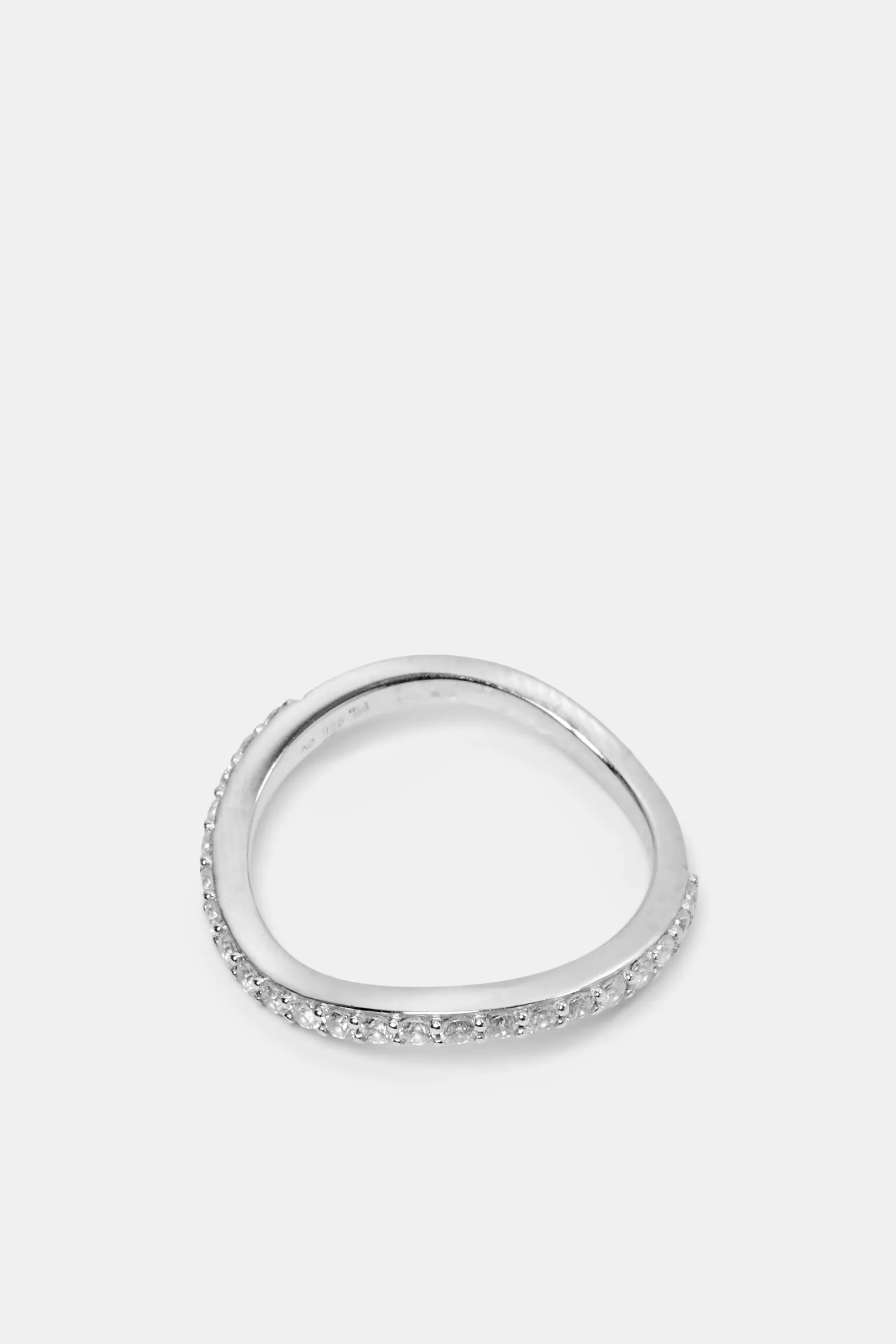Geschwungener Ring aus Sterlingsilber-ESPRIT Fashion