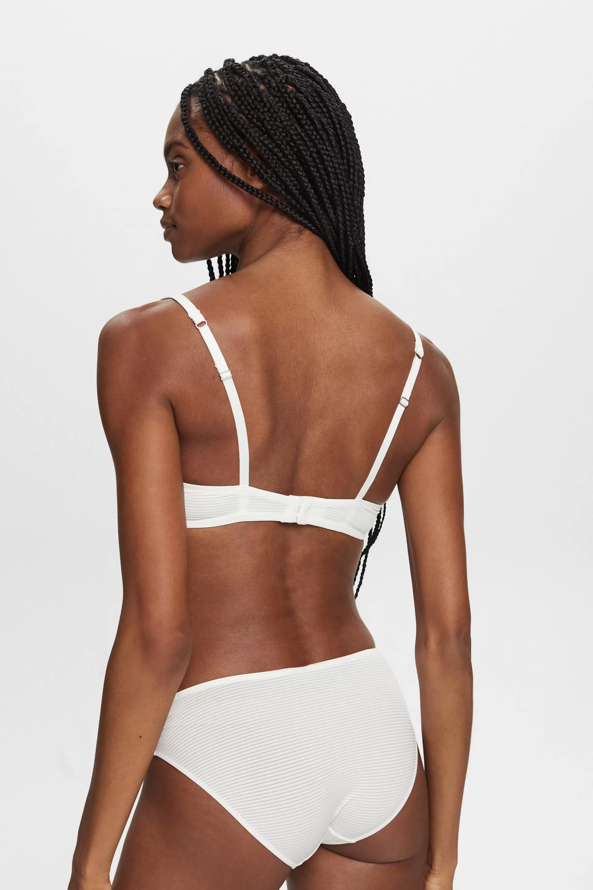 Gestreifter Slip aus Mikrofaser-ESPRIT Cheap