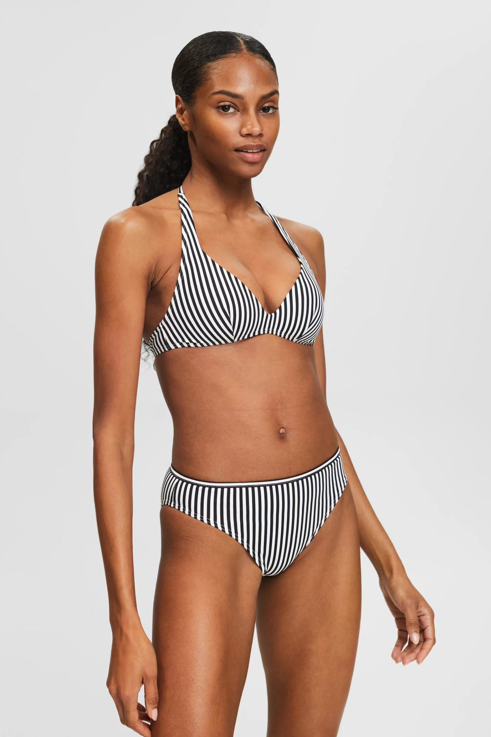 Gestreiftes Bikinitop im Neckholder-Design-ESPRIT Store