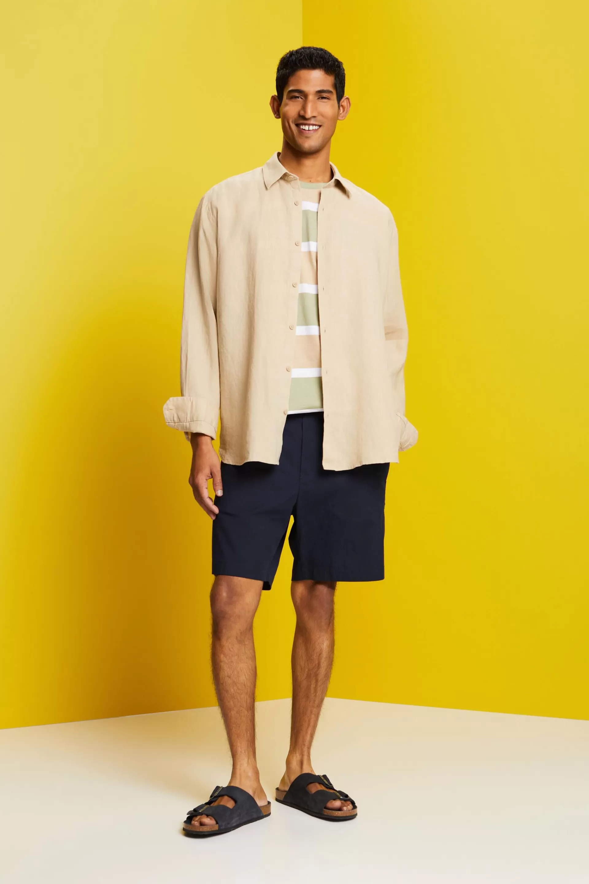 Gestreiftes Jersey T-Shirt, 100 % Baumwolle-ESPRIT Sale