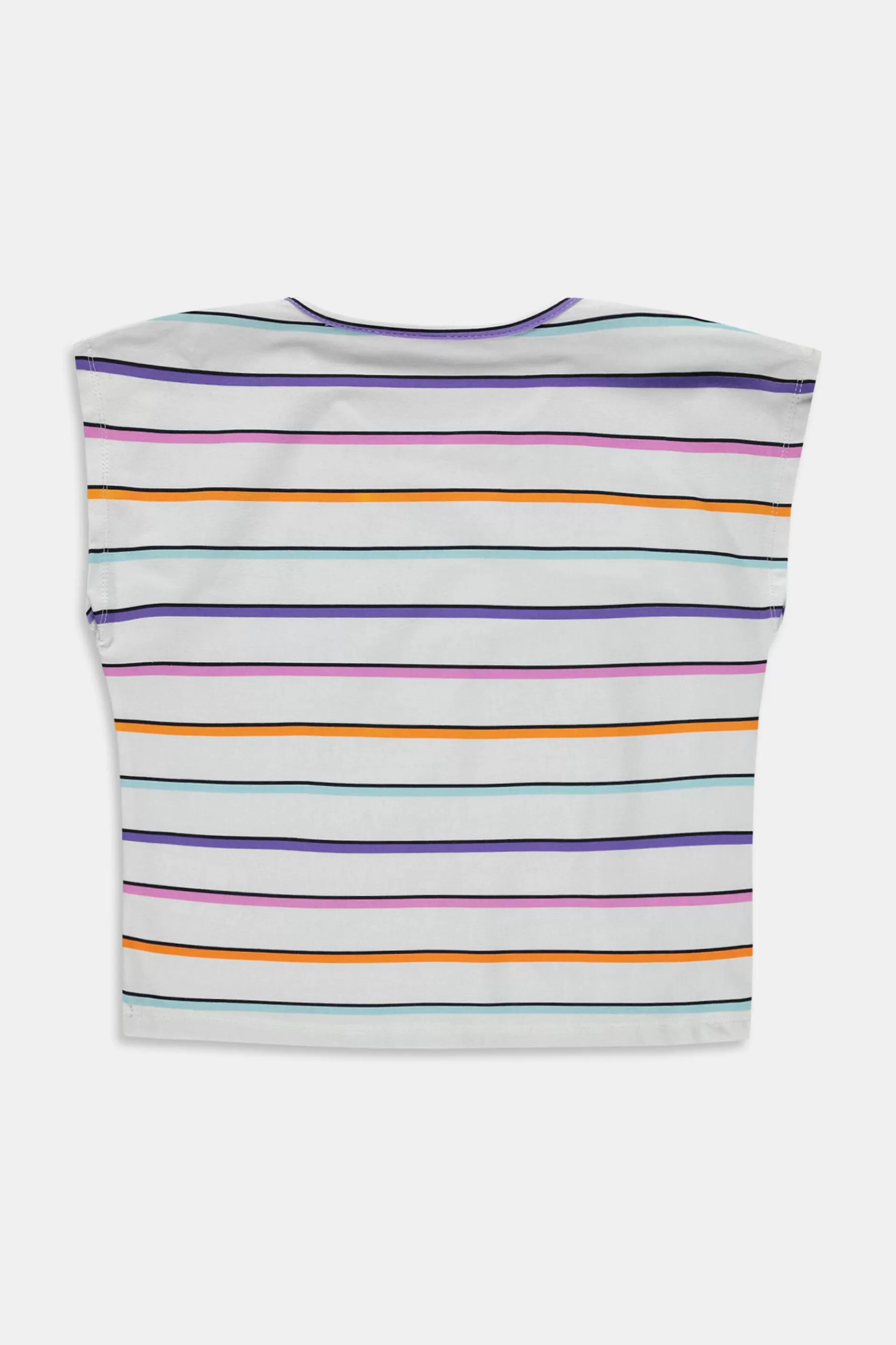 Gestreiftes Logo-T-Shirt-ESPRIT Online