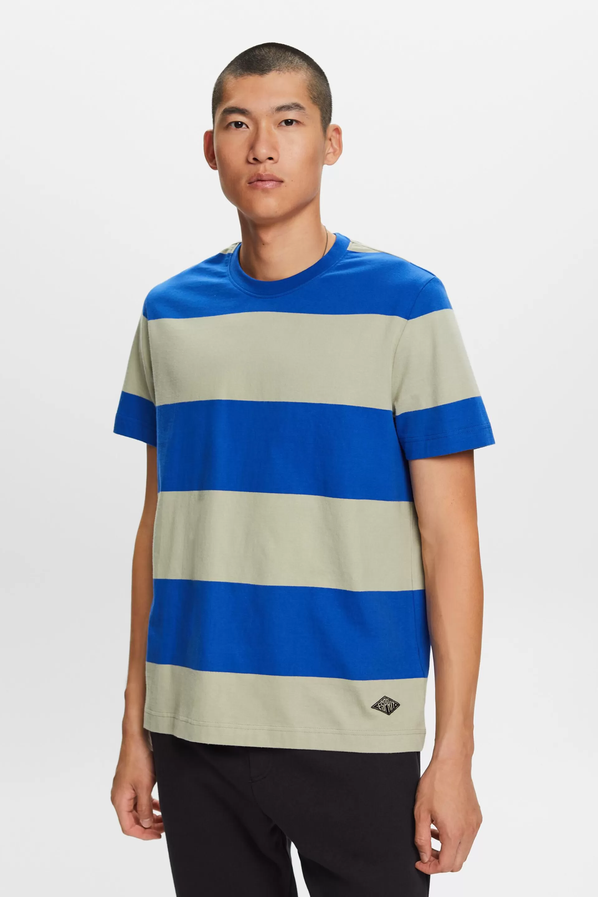 Gestreiftes Logo-T-Shirt-ESPRIT Store