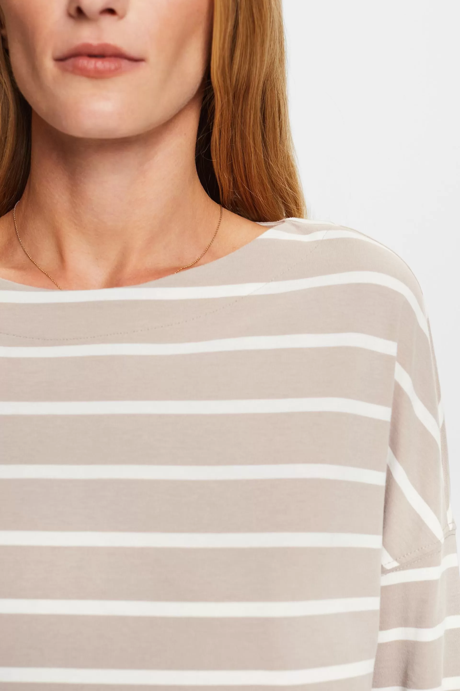 Gestreiftes Longsleeve aus Baumwolle-ESPRIT Discount