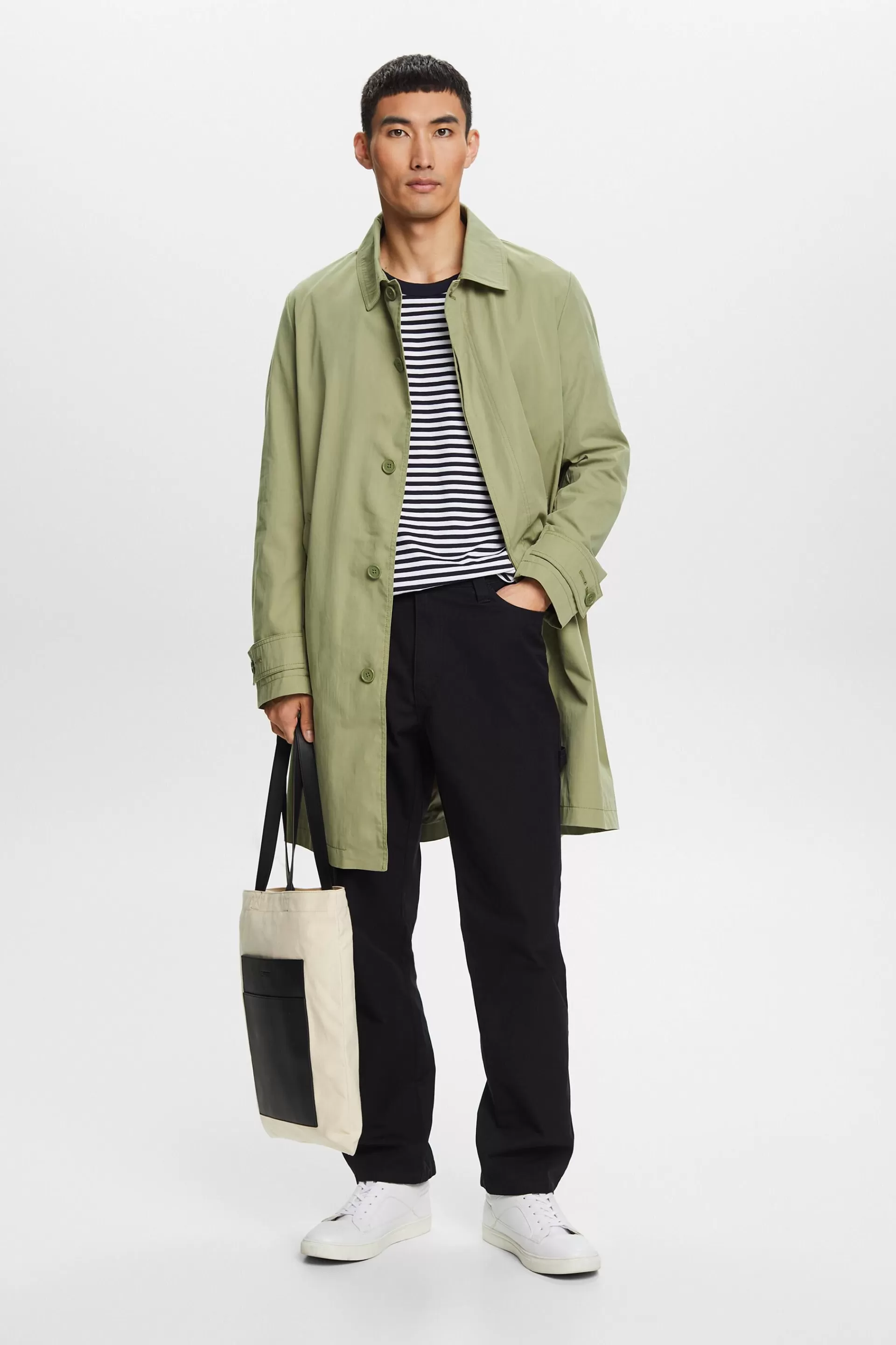 Gestreiftes Longsleeve aus Baumwolle-ESPRIT Best