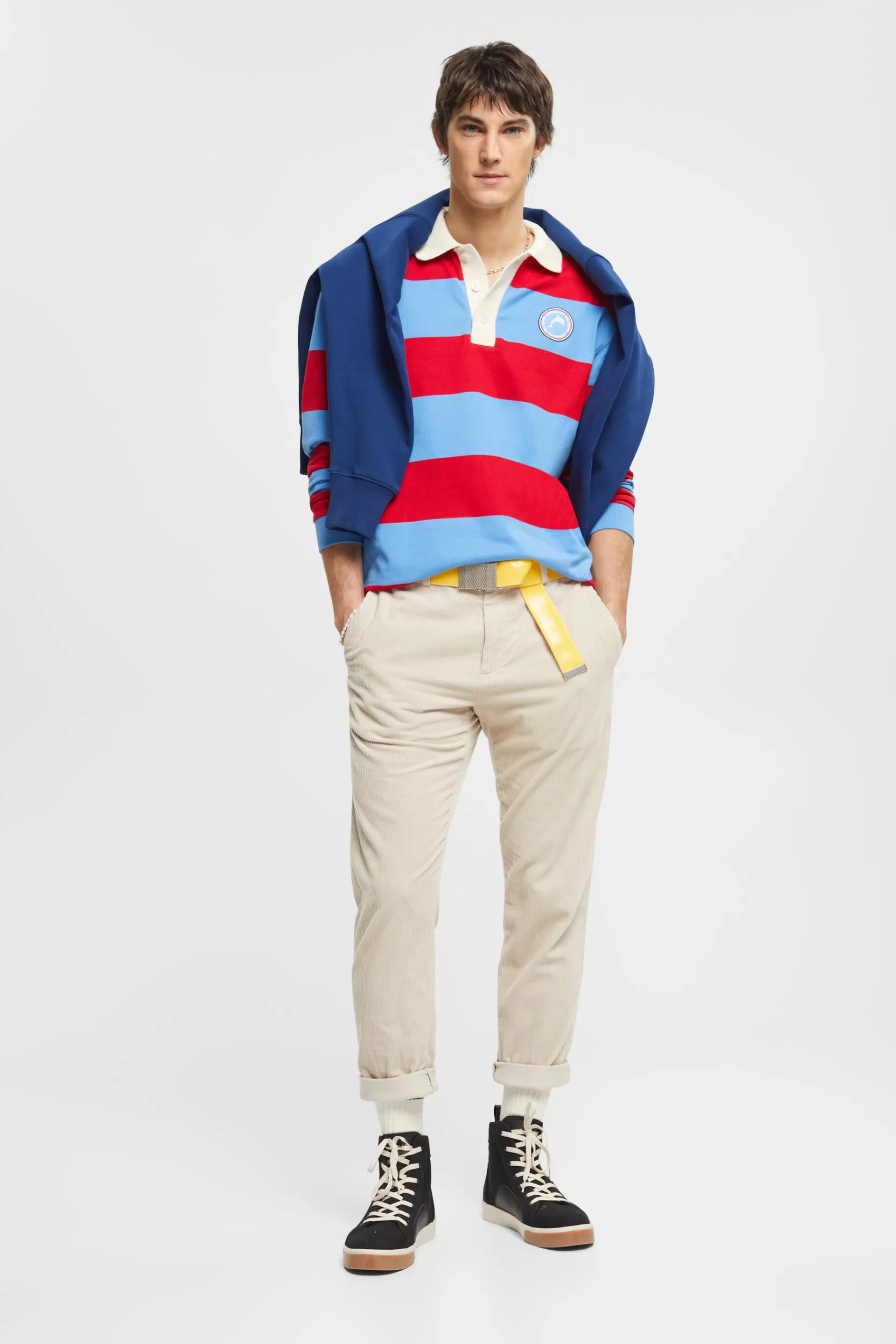 Gestreiftes Rugby-Polo-ESPRIT Flash Sale