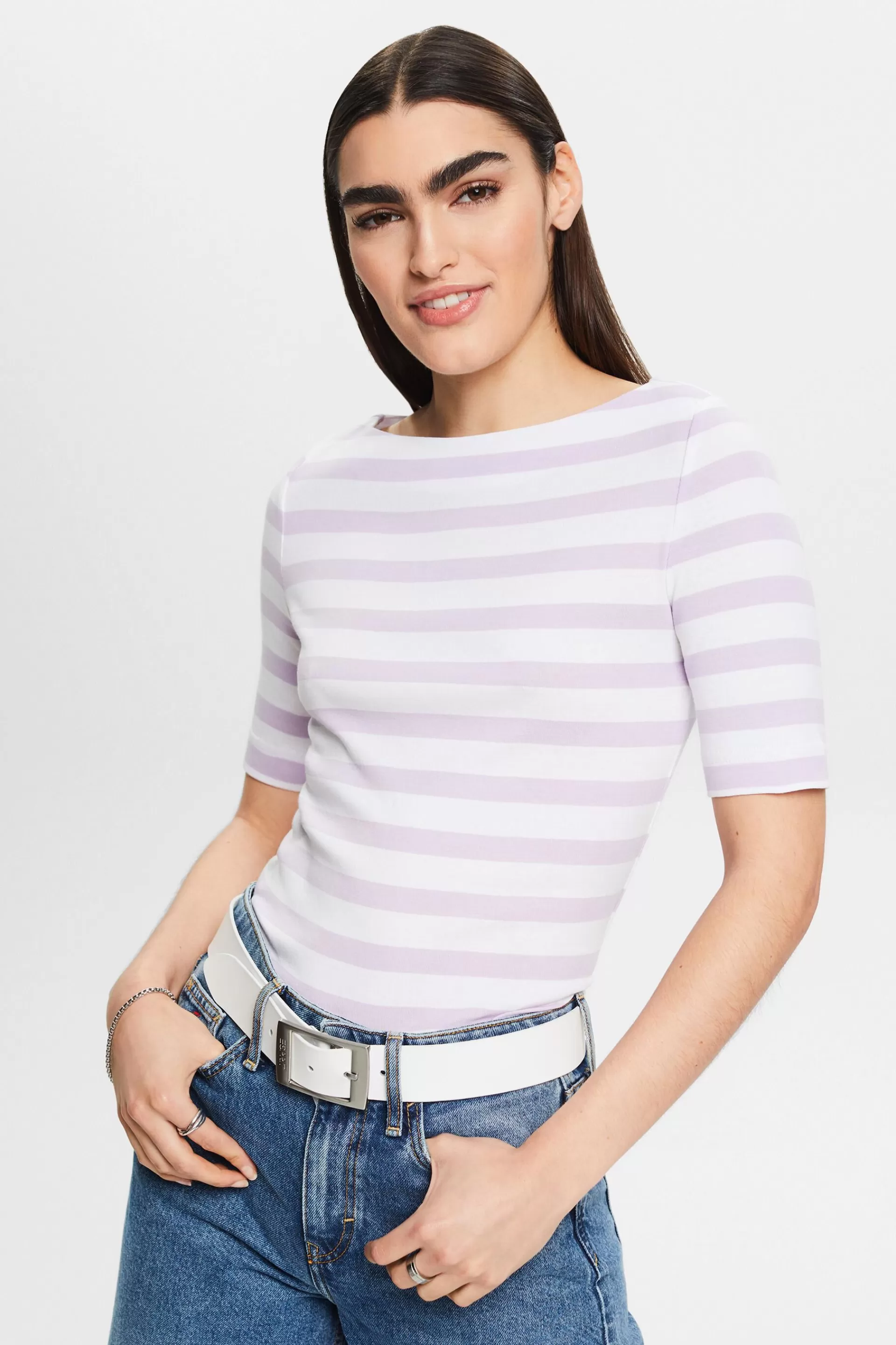 Gestreiftes T-Shirt-ESPRIT Fashion
