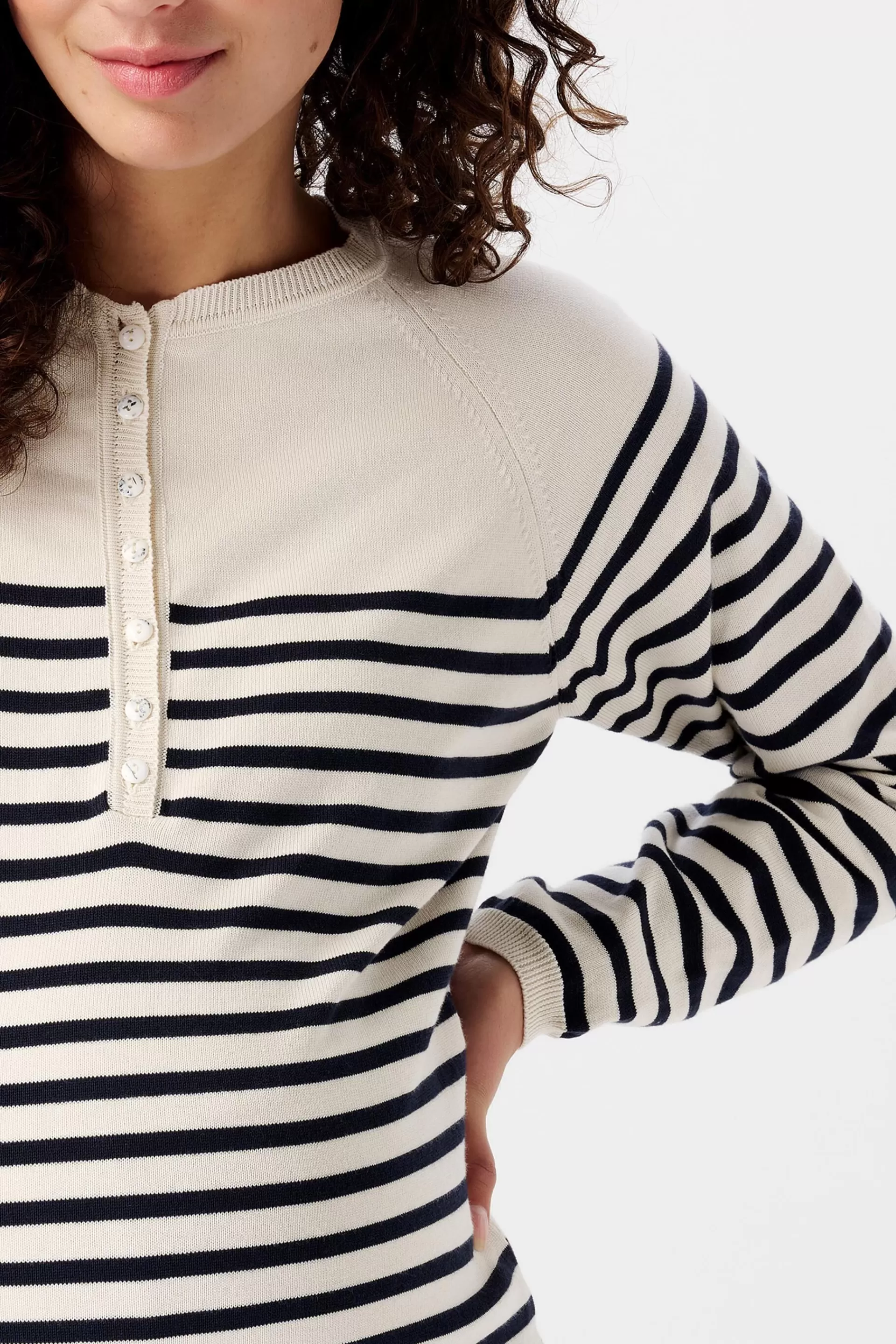 Gestreiftes Umstands-Sweatshirt-ESPRIT New