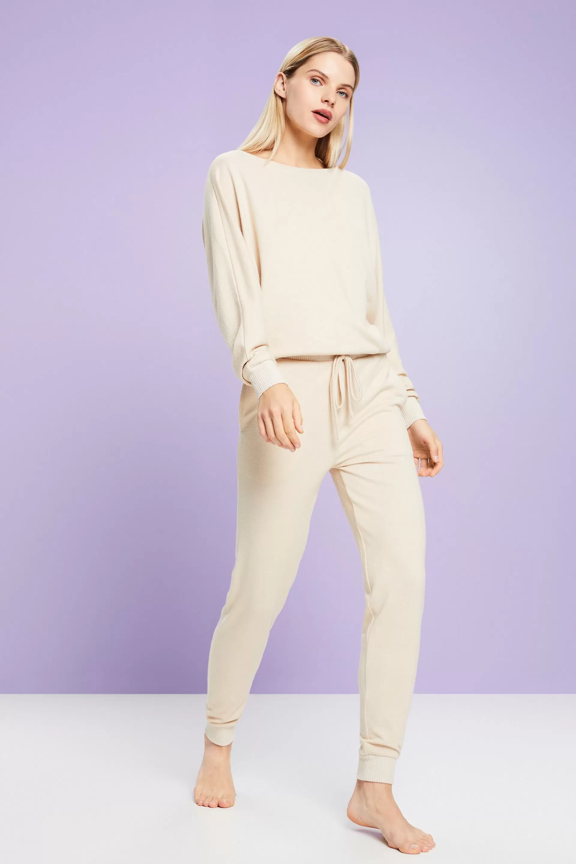 Gestrickte Loungewear-Hose-ESPRIT Cheap