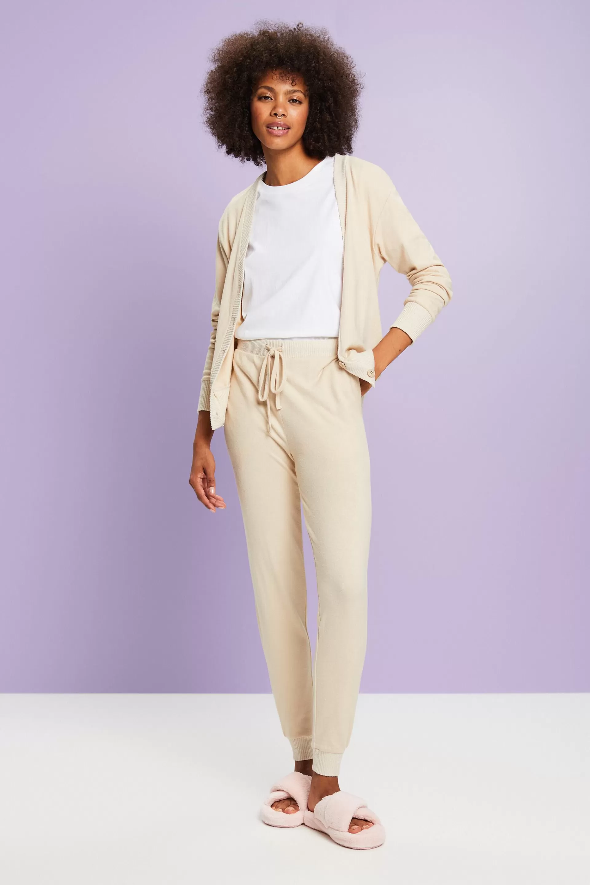 Gestrickter Loungewear-Cardigan-ESPRIT Best