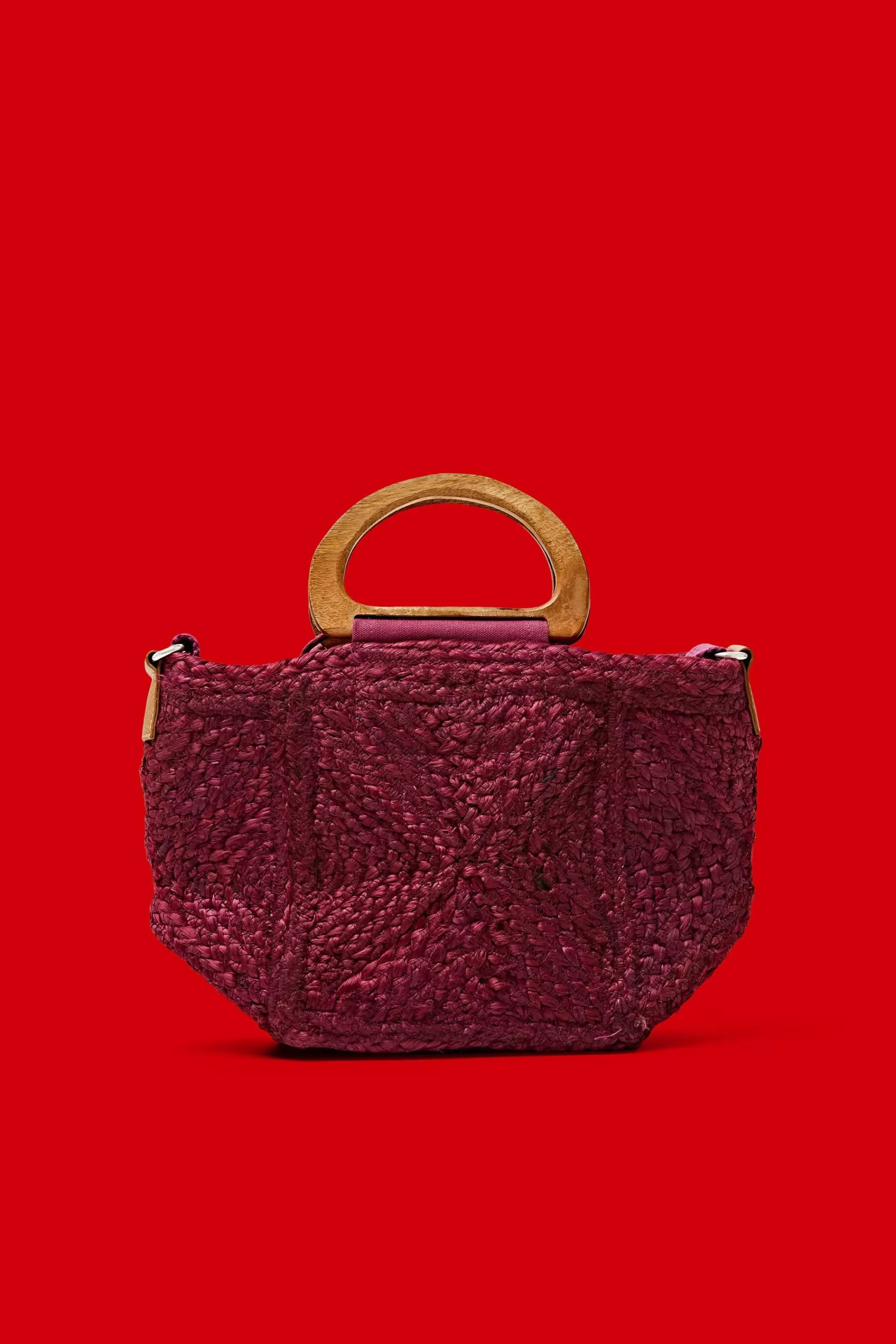 Gewebte Tote Bag aus Jute-ESPRIT Online