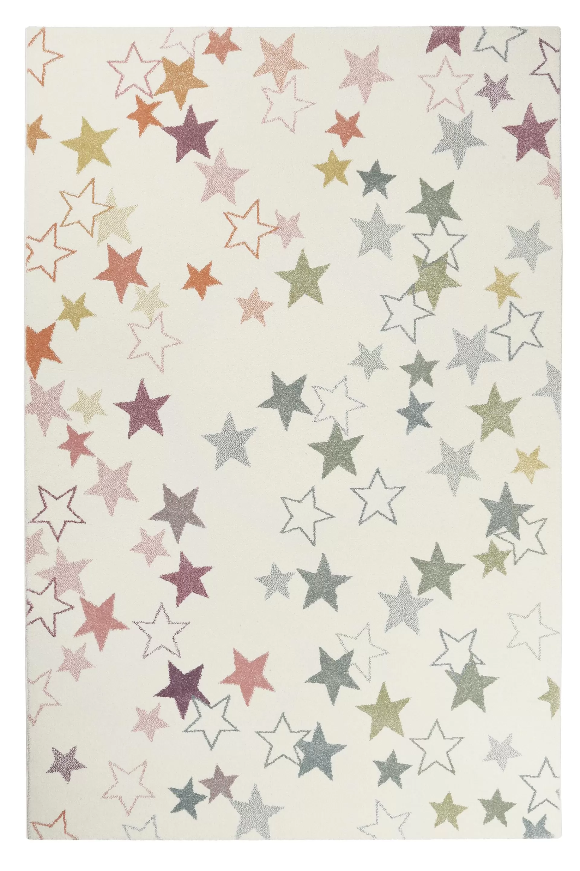 Gewebter Teppich mit Sterne-Print-ESPRIT Discount