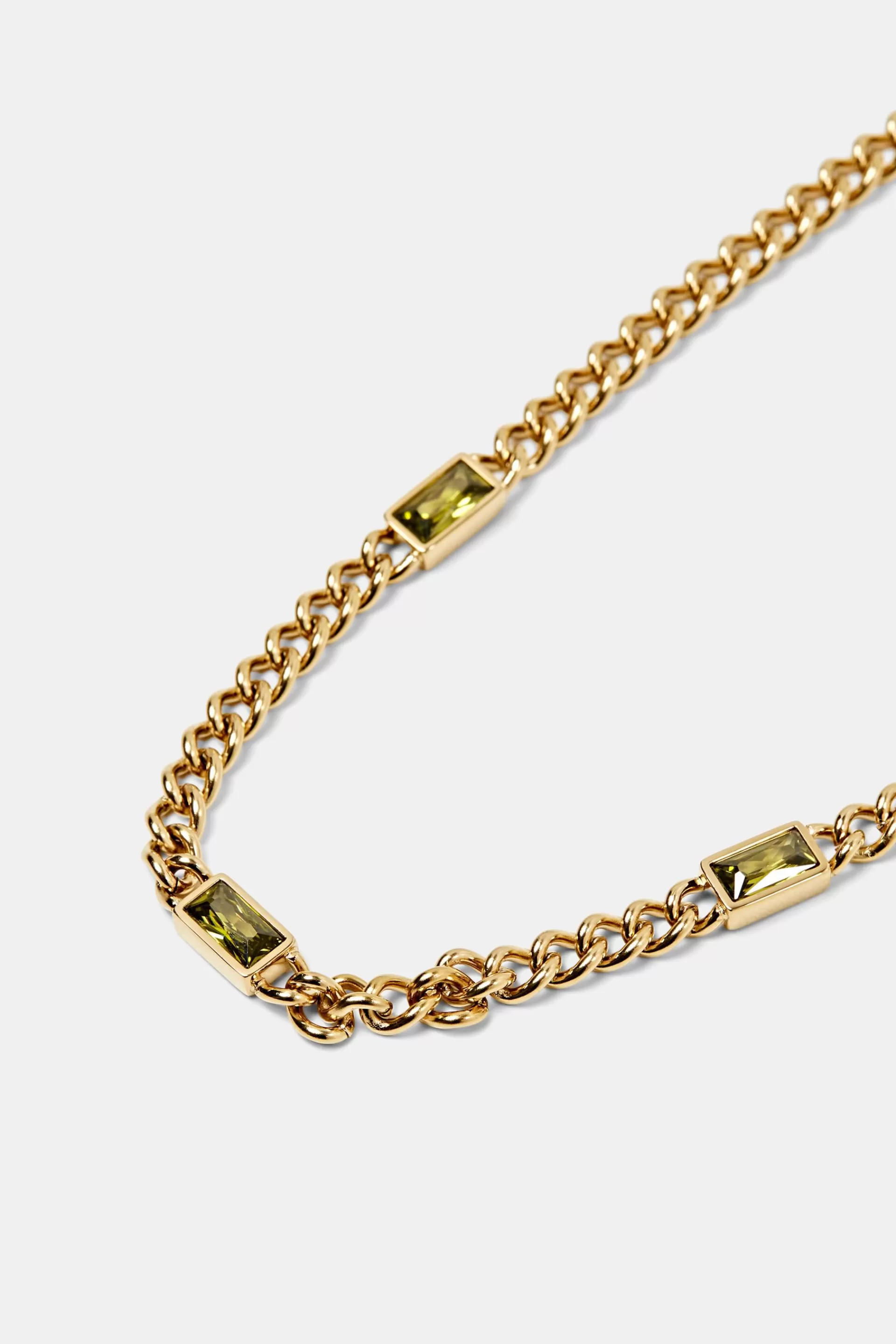 Gliederkette mit Zirkonia-ESPRIT Best Sale