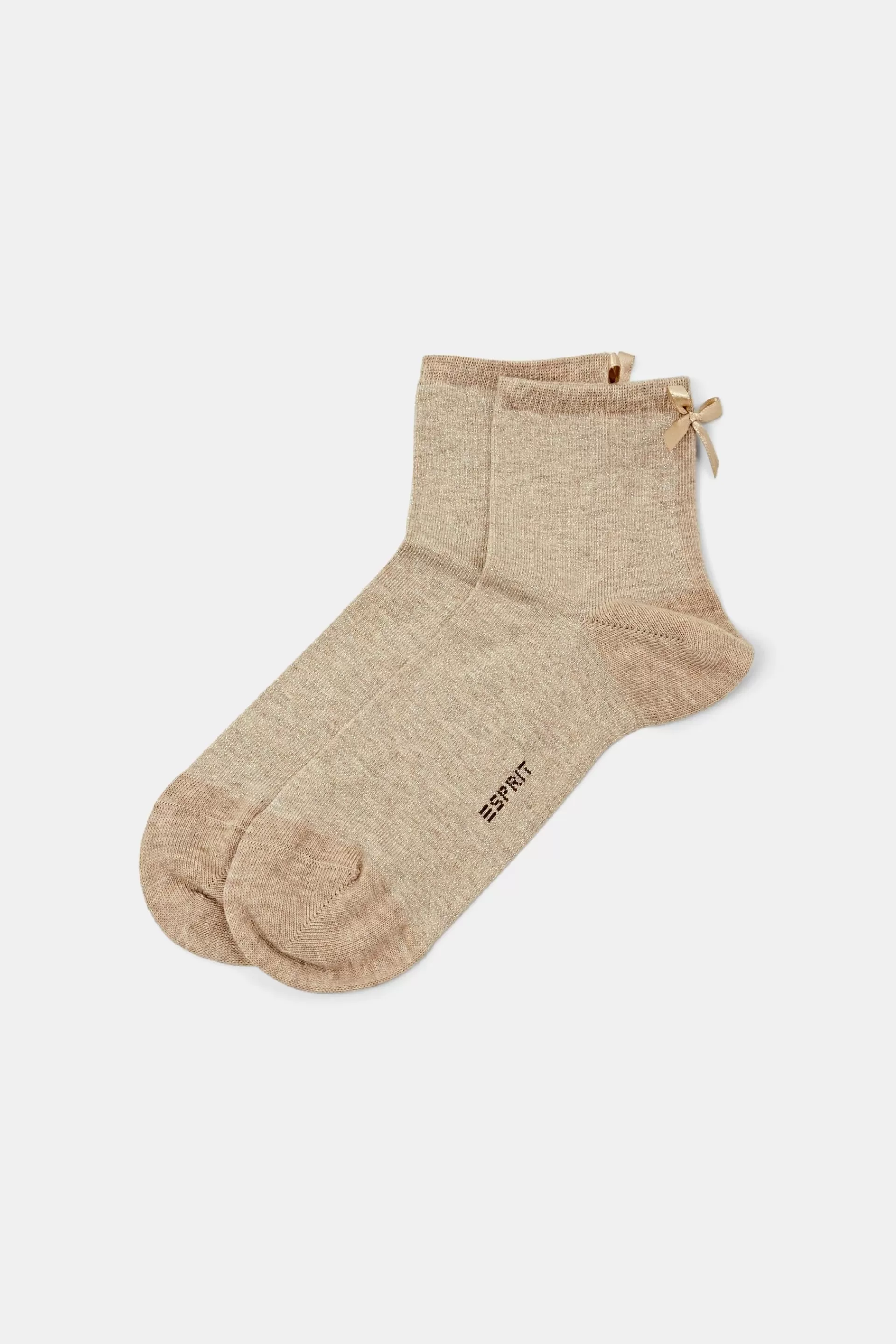 Glitzersocken mit Bindeschleifen-ESPRIT New