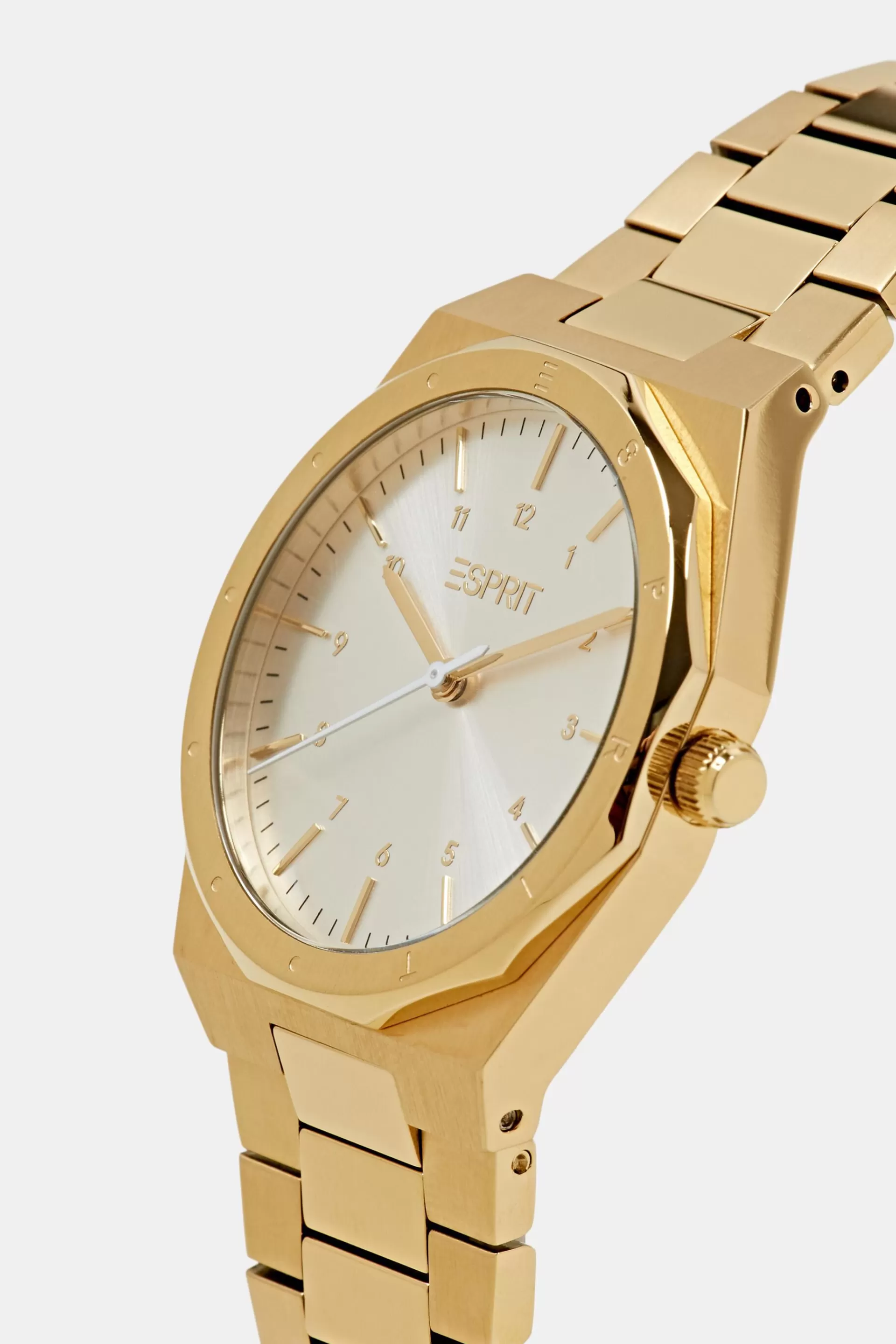 farbene Armbanduhr aus Edelstahl-ESPRIT Shop