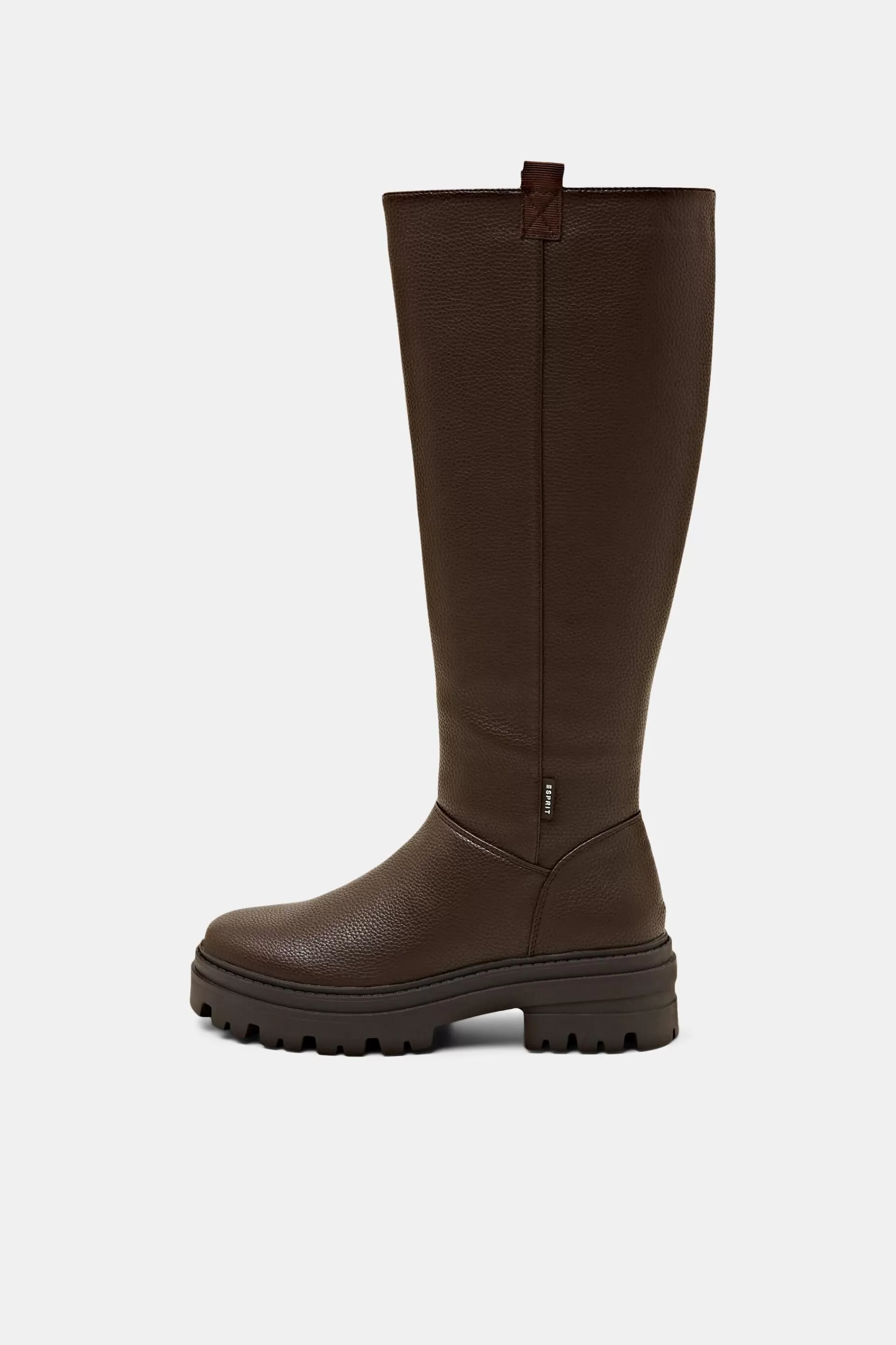 Grobe Boots in Lederoptik-ESPRIT Sale