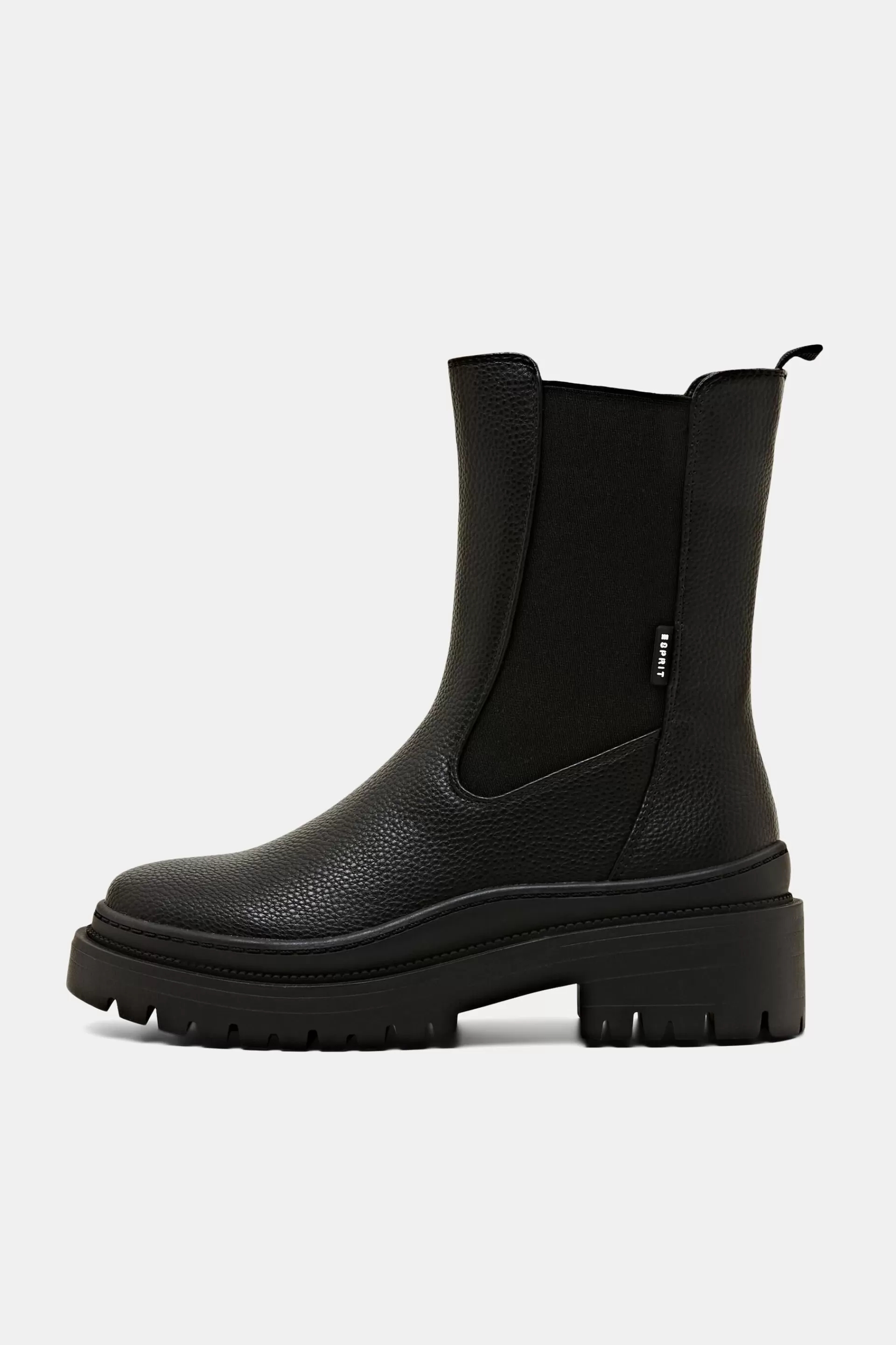 Grobe Boots in Lederoptik-ESPRIT Clearance