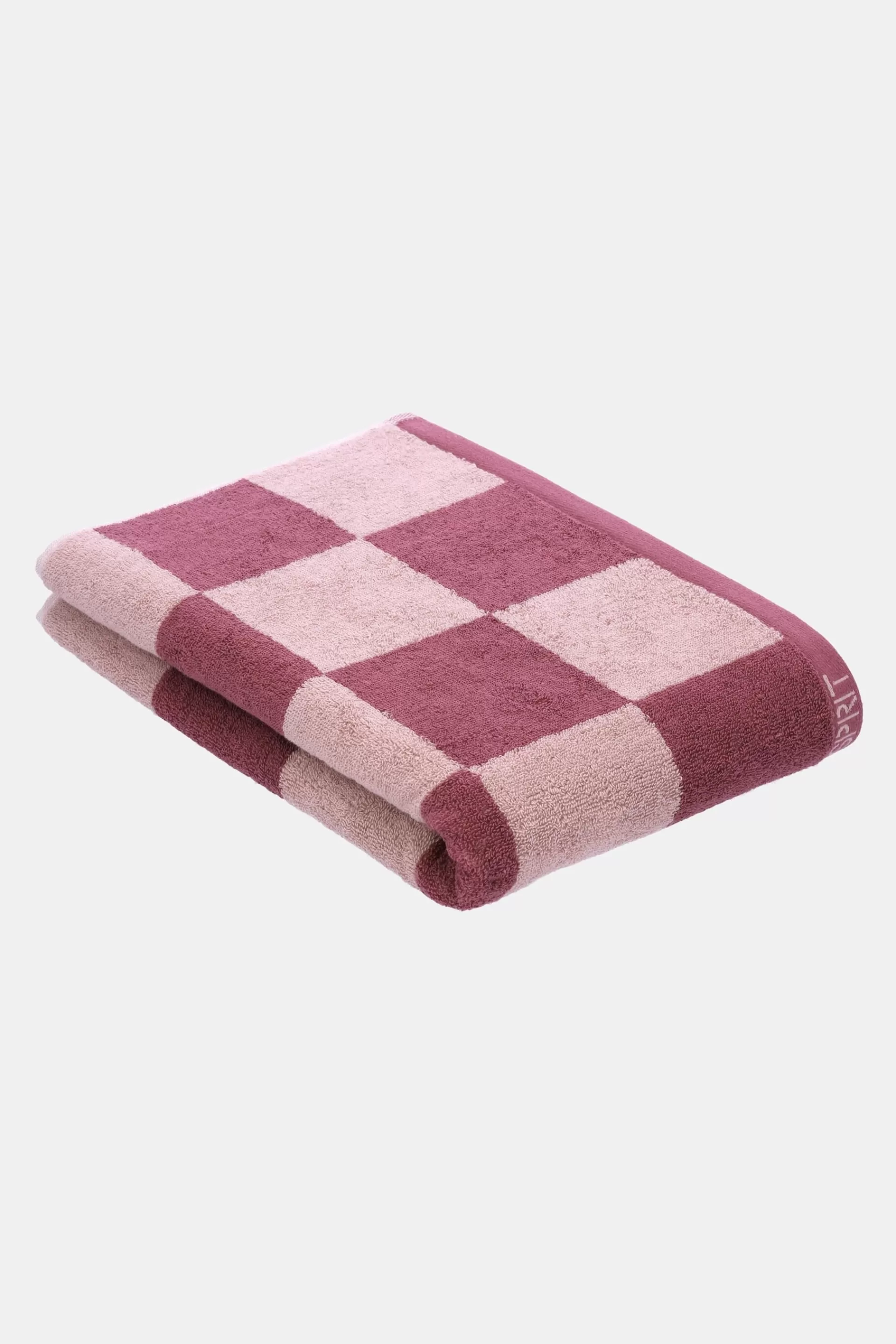 Handtuch mit Schachbrettmuster, 100 % Baumwolle-ESPRIT Shop