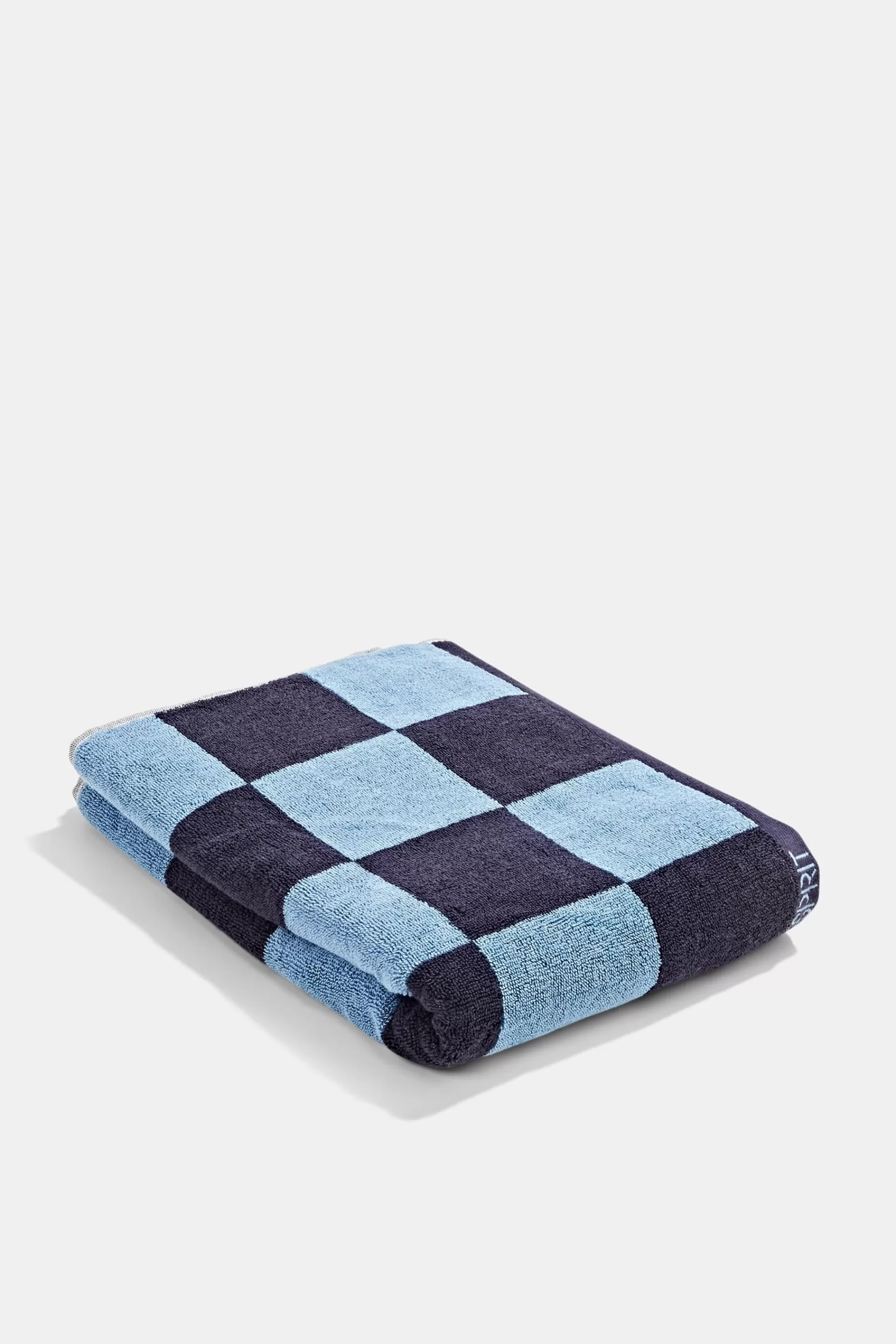 Handtuch mit Schachbrettmuster, 100 % Baumwolle-ESPRIT Fashion
