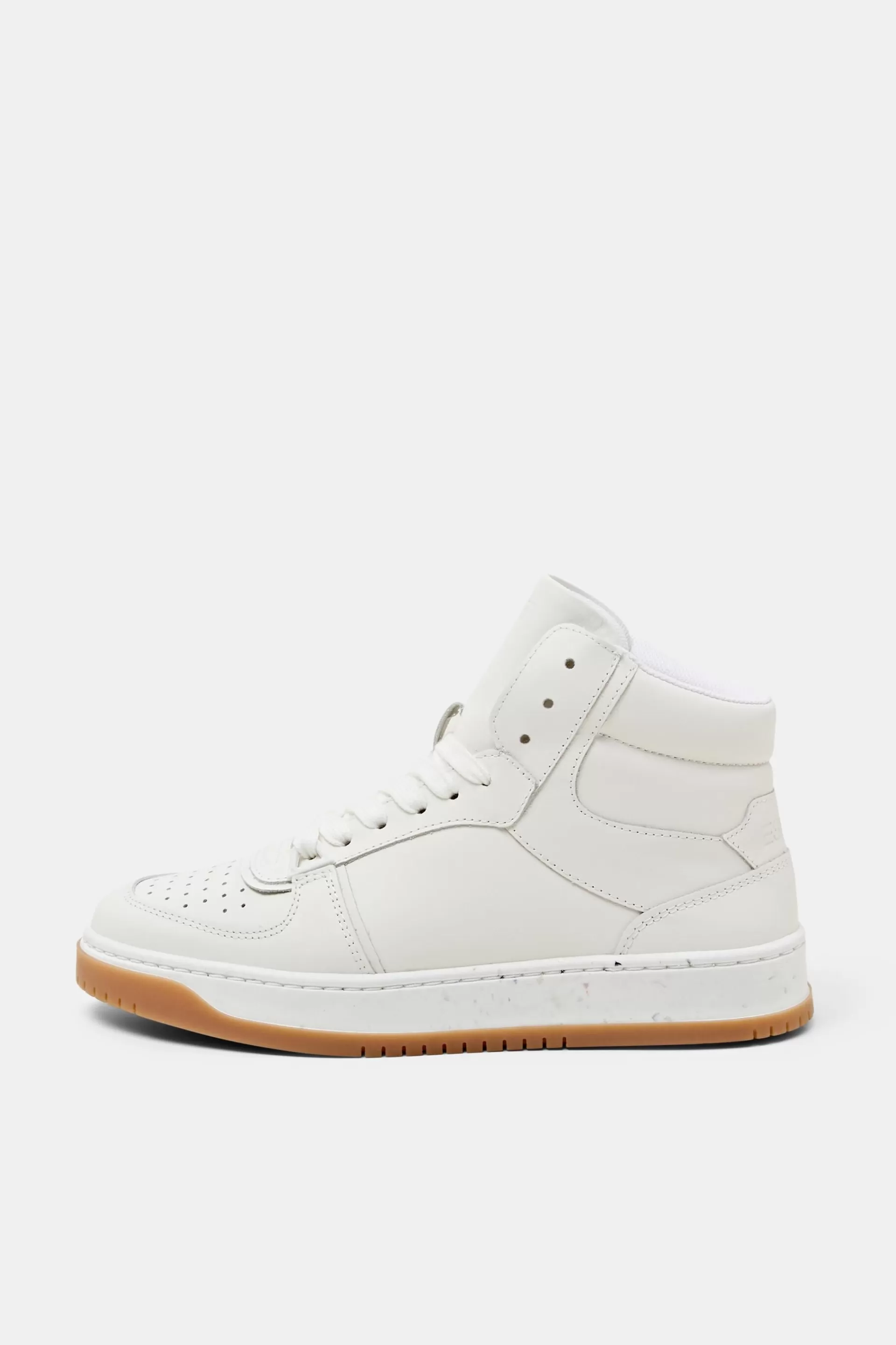 Hightop-Sneakers aus Leder-ESPRIT Discount