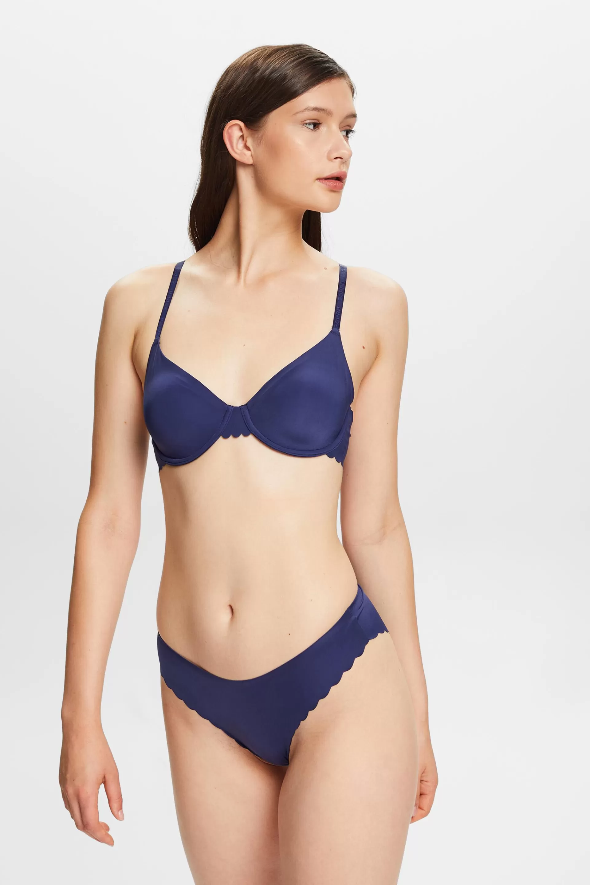 Hipster-Slip aus Mikrofaser mit Bogenkante-ESPRIT Hot