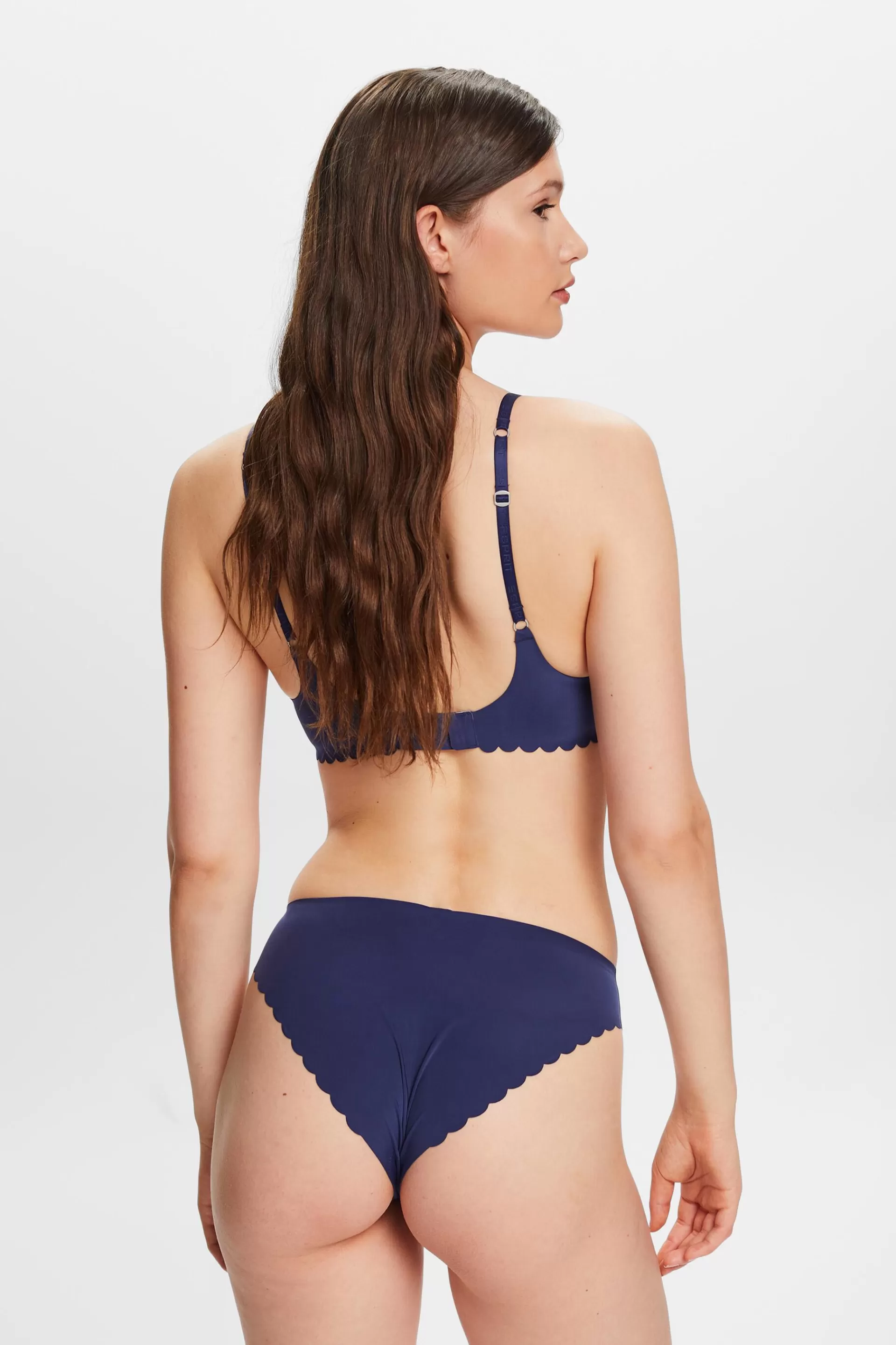 Hipster-Slip aus Mikrofaser mit Bogenkante-ESPRIT Hot