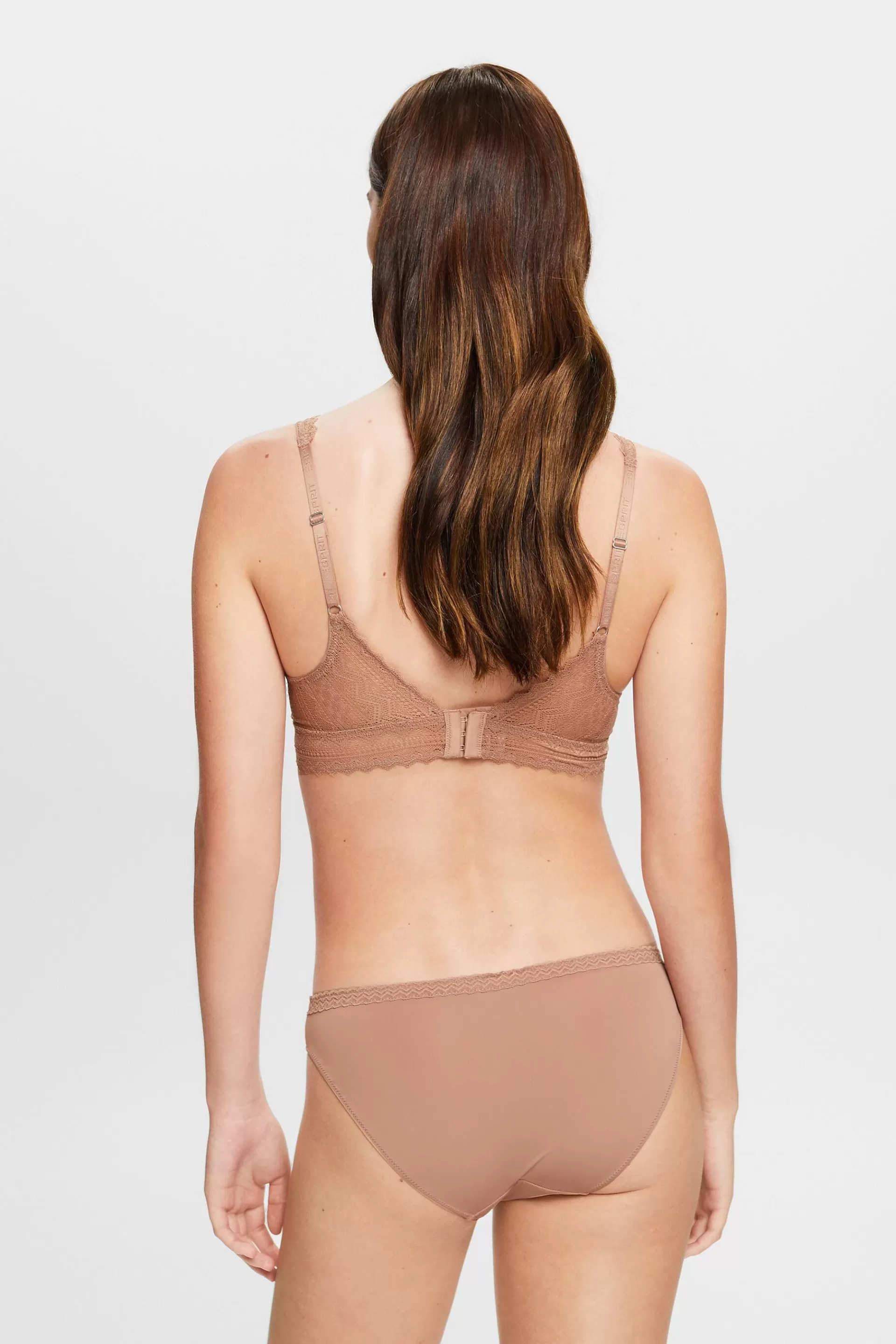 Hipster-Slip aus Mikrofaser mit Spitzenborte-ESPRIT Cheap
