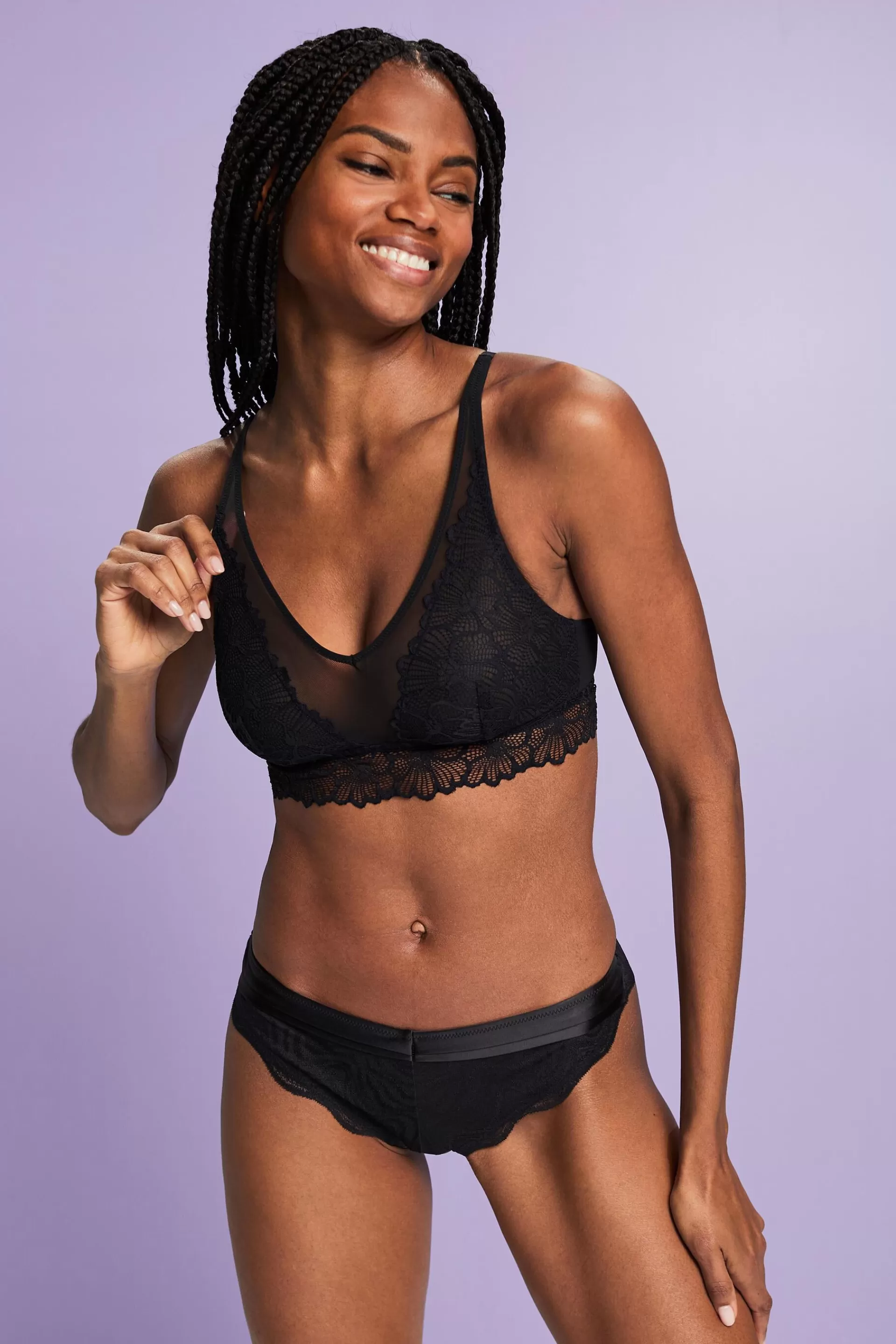 Hipster-Slip aus Spitze-ESPRIT Best