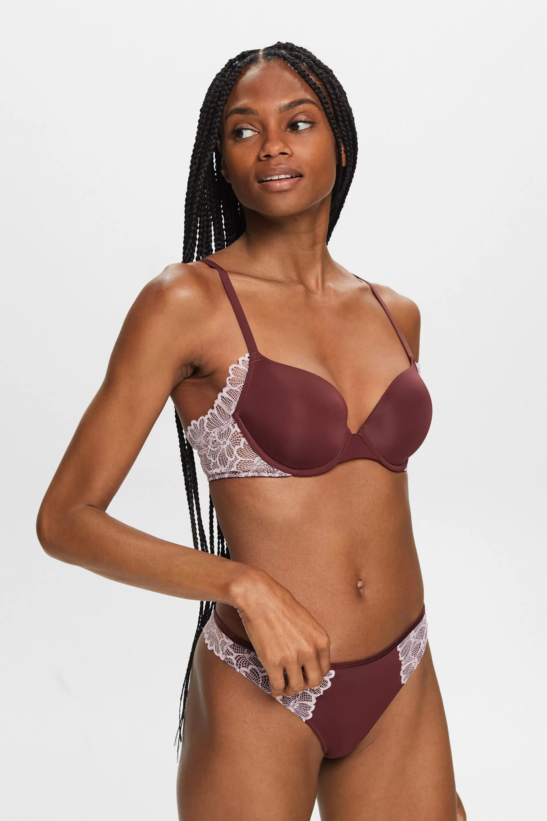 Hipster-String mit Spitze-ESPRIT Cheap