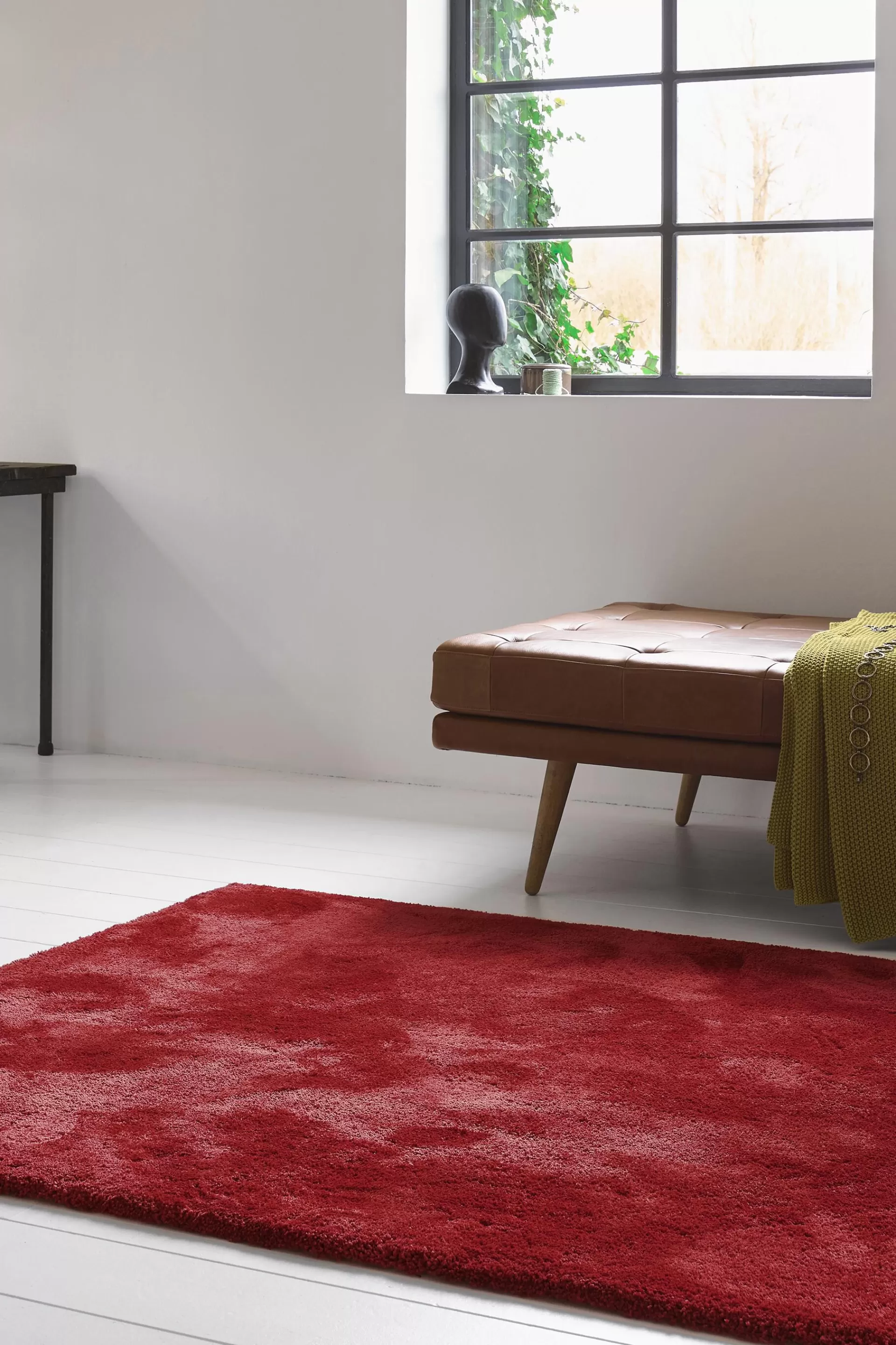 Hochflor-Teppich im unifarbenen Design-ESPRIT Store