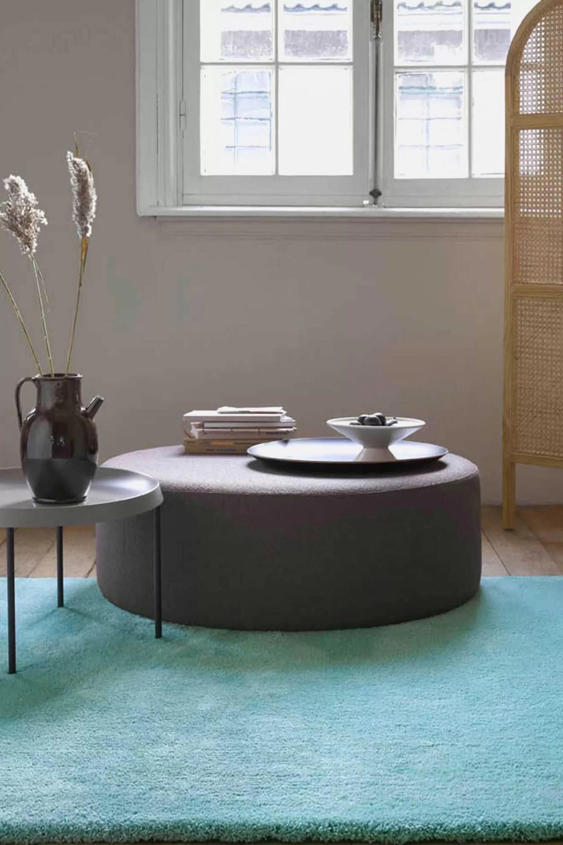 Hochflor-Teppich im unifarbenen Design-ESPRIT Discount