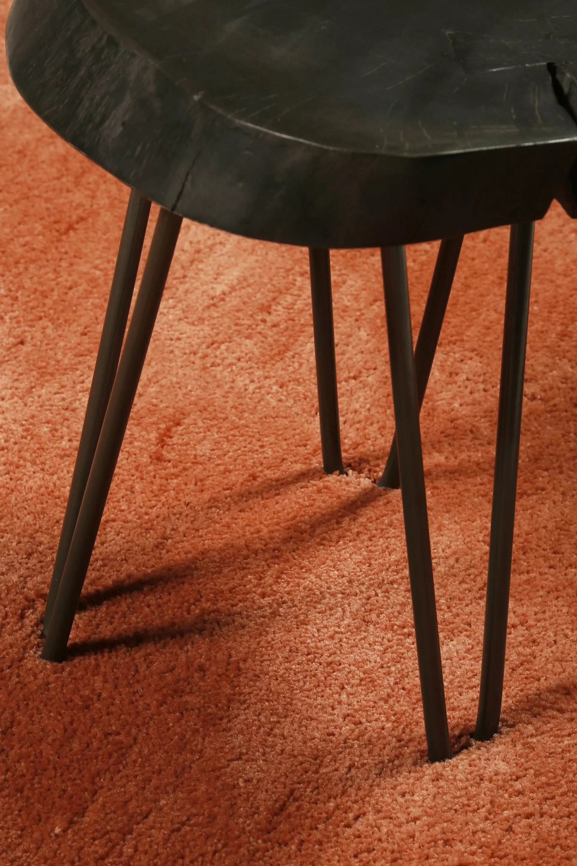 Hochflor-Teppich im unifarbenen Design-ESPRIT Cheap