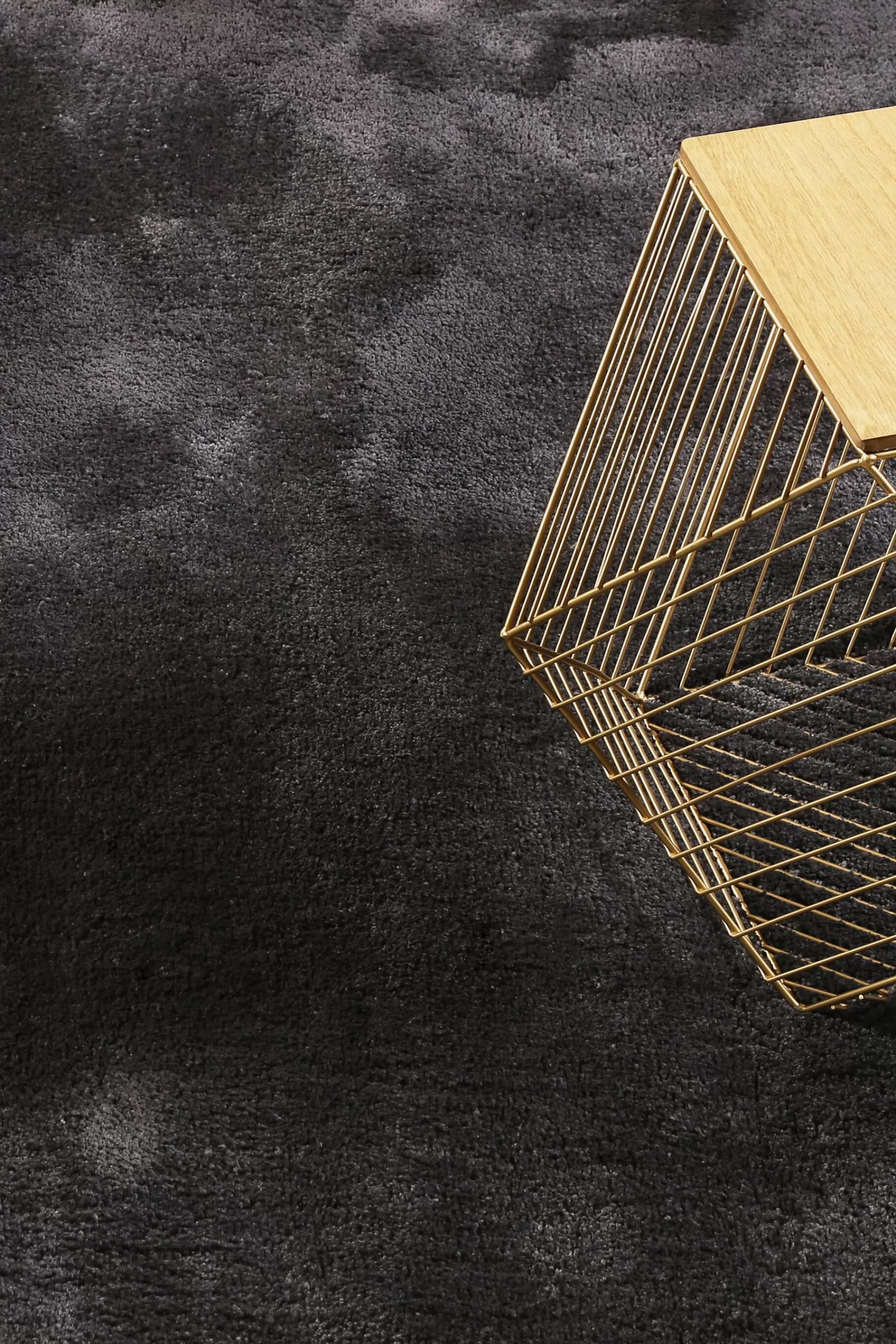 Hochflor-Teppich im unifarbenen Design-ESPRIT Store