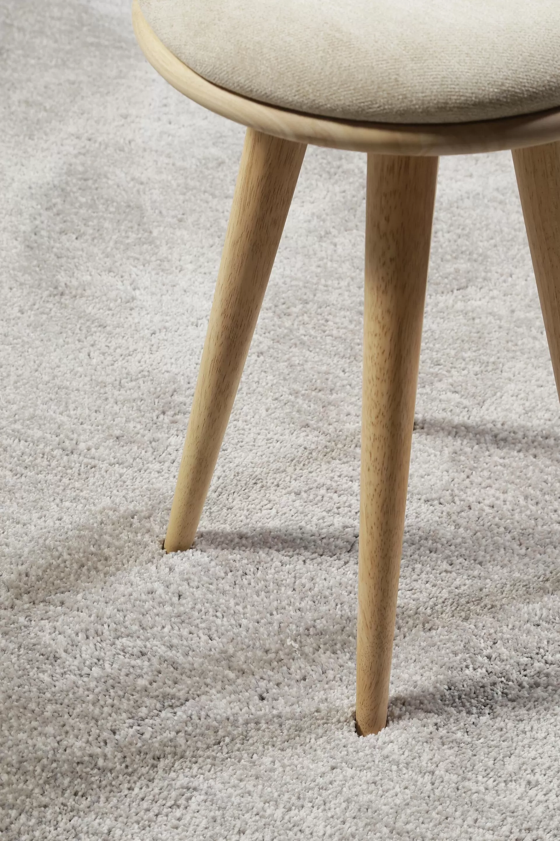 Hochflor-Teppich im unifarbenen Design-ESPRIT Discount