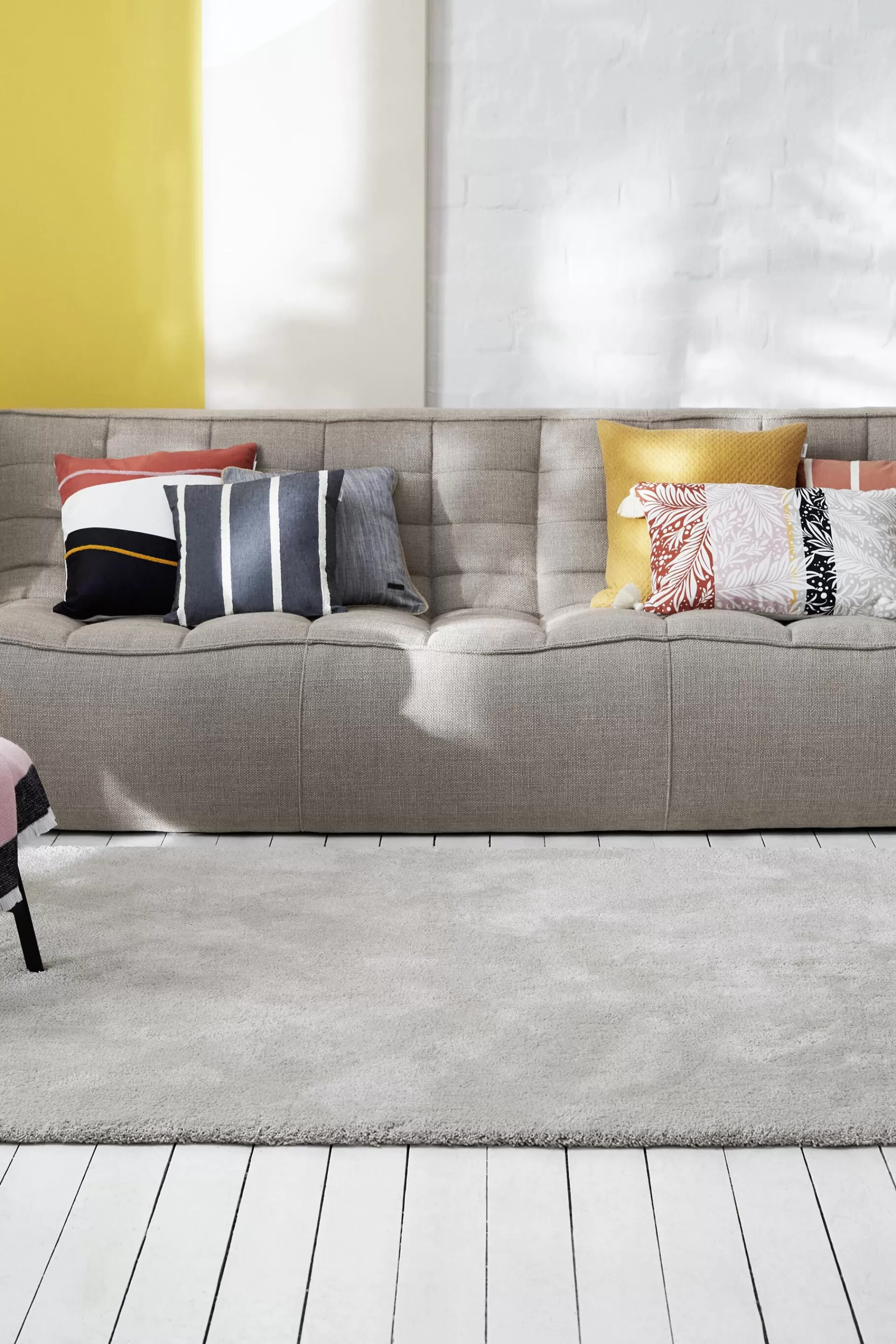 Hochflor-Teppich im unifarbenen Design-ESPRIT Store