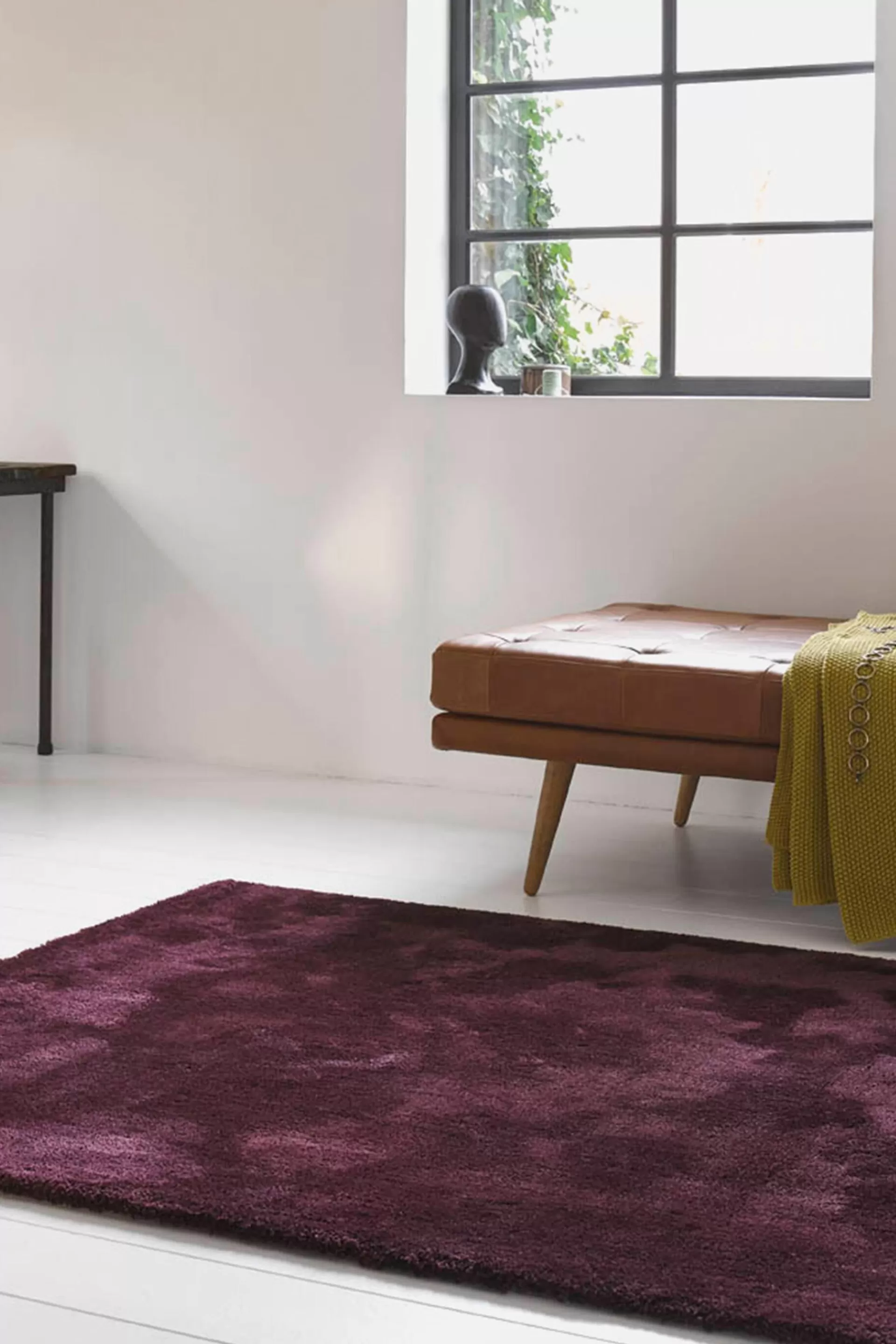 Hochflor-Teppich im unifarbenen Design-ESPRIT Cheap