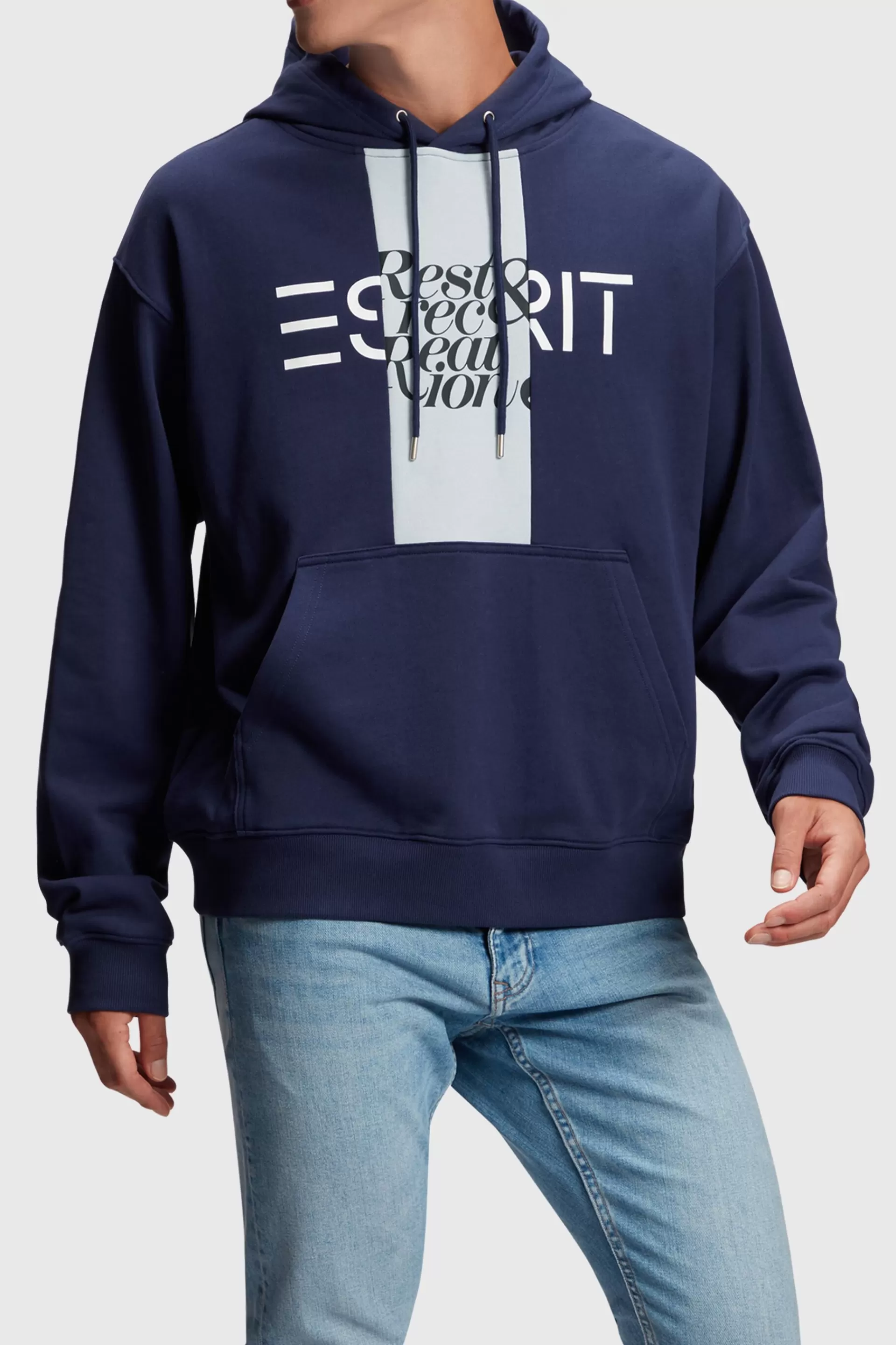 Hoodie im Flicken-Look-ESPRIT Best