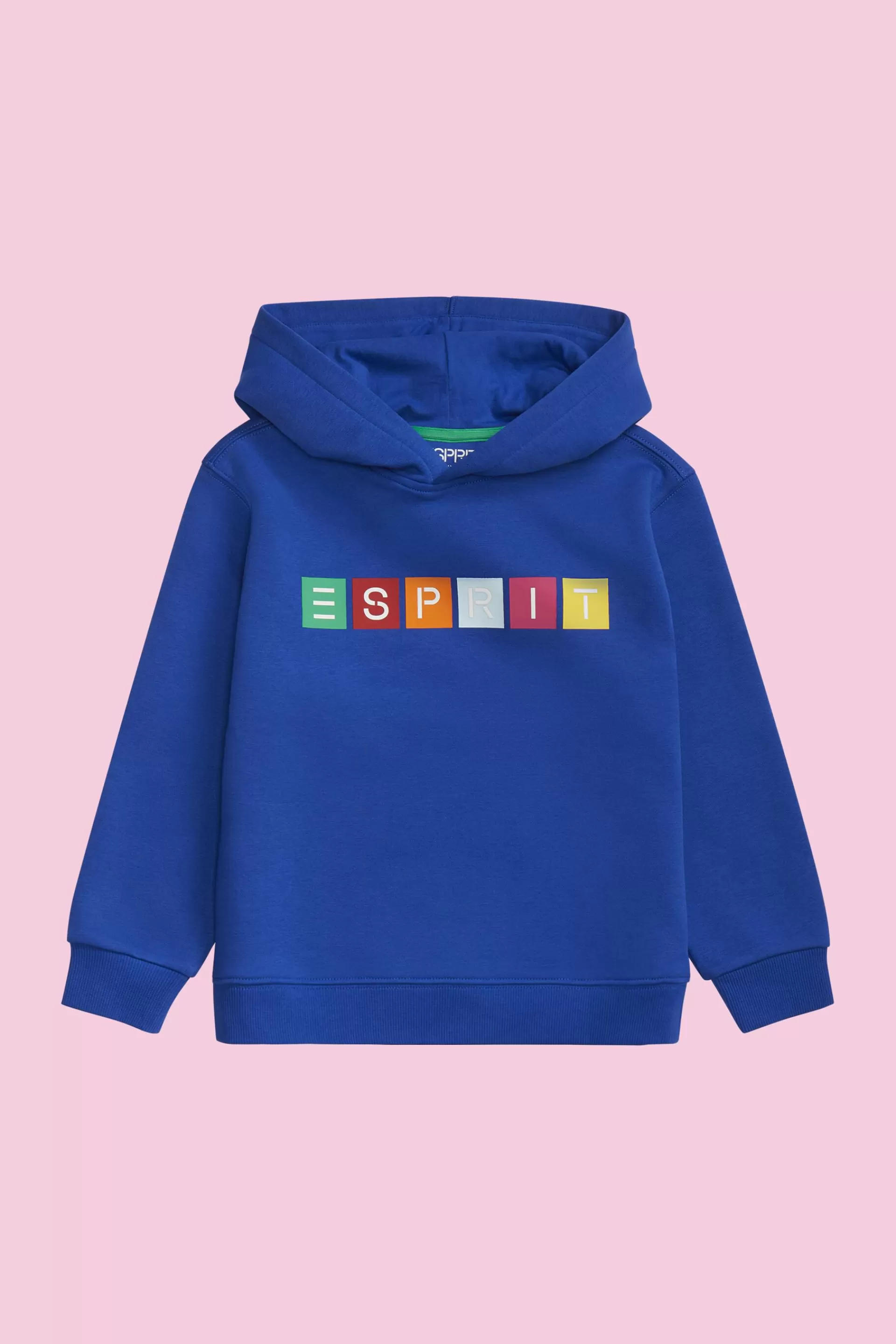 Hoodie mit Logo-Print-ESPRIT Fashion