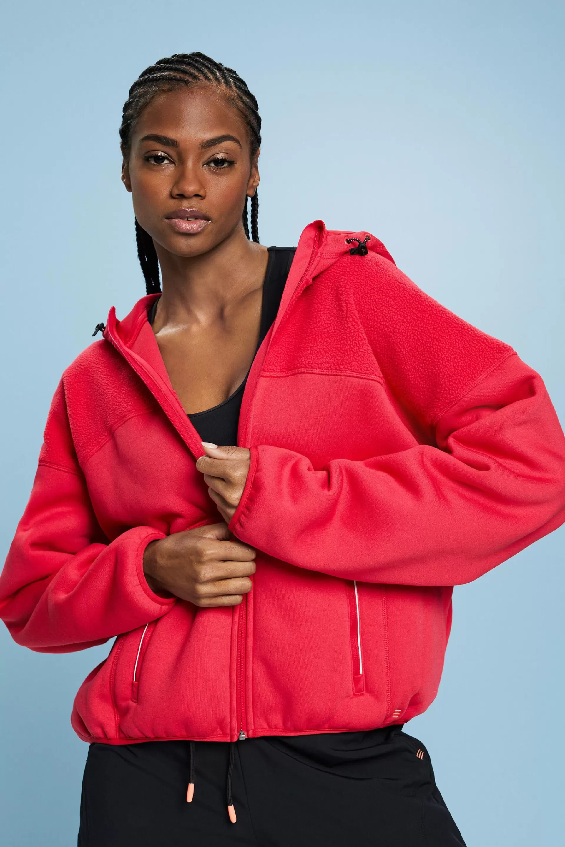 Hoodie mit Reißverschluss und Isolierung-ESPRIT Best
