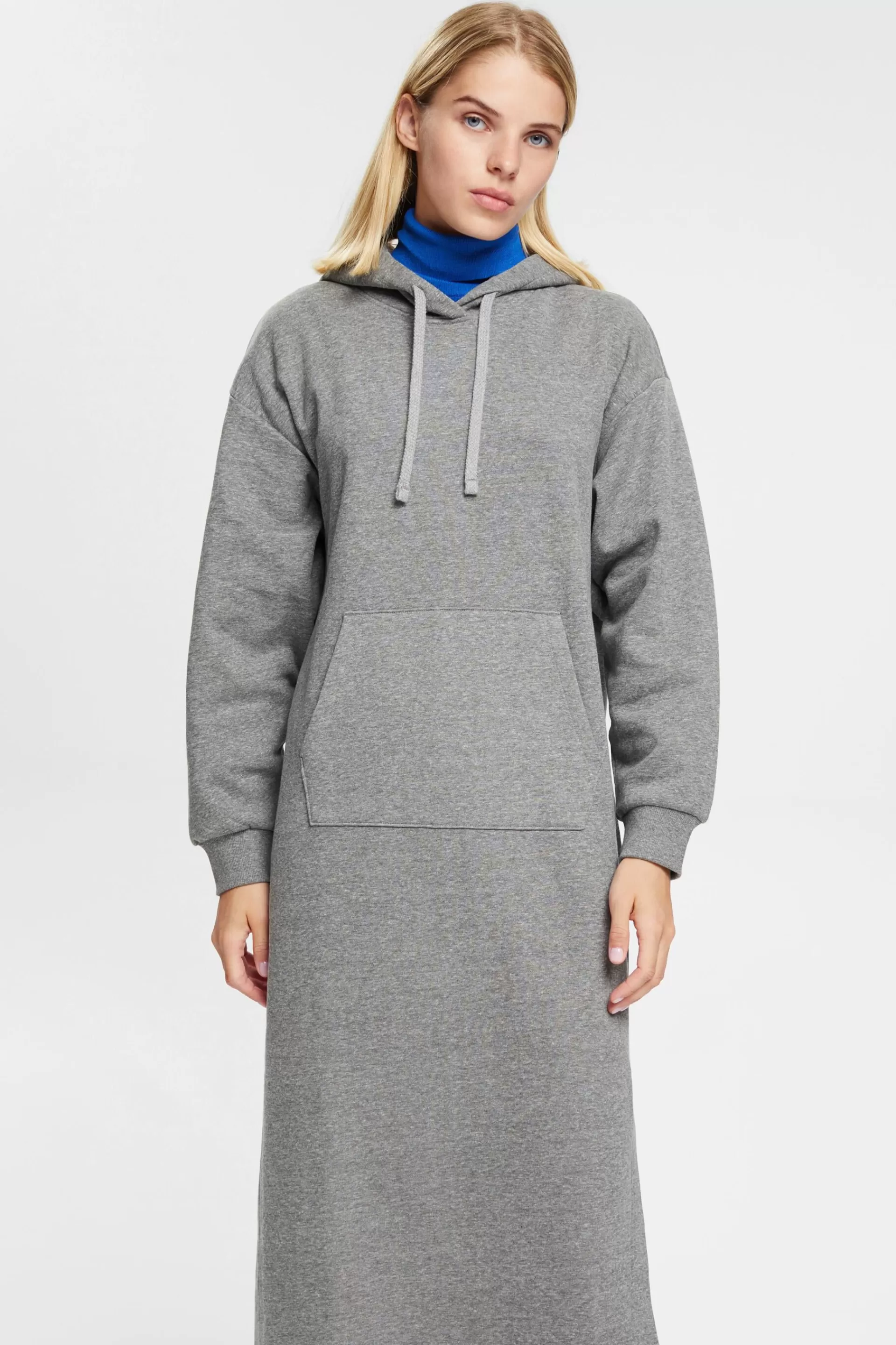 Hoodie-Kleid in Longform-ESPRIT Shop