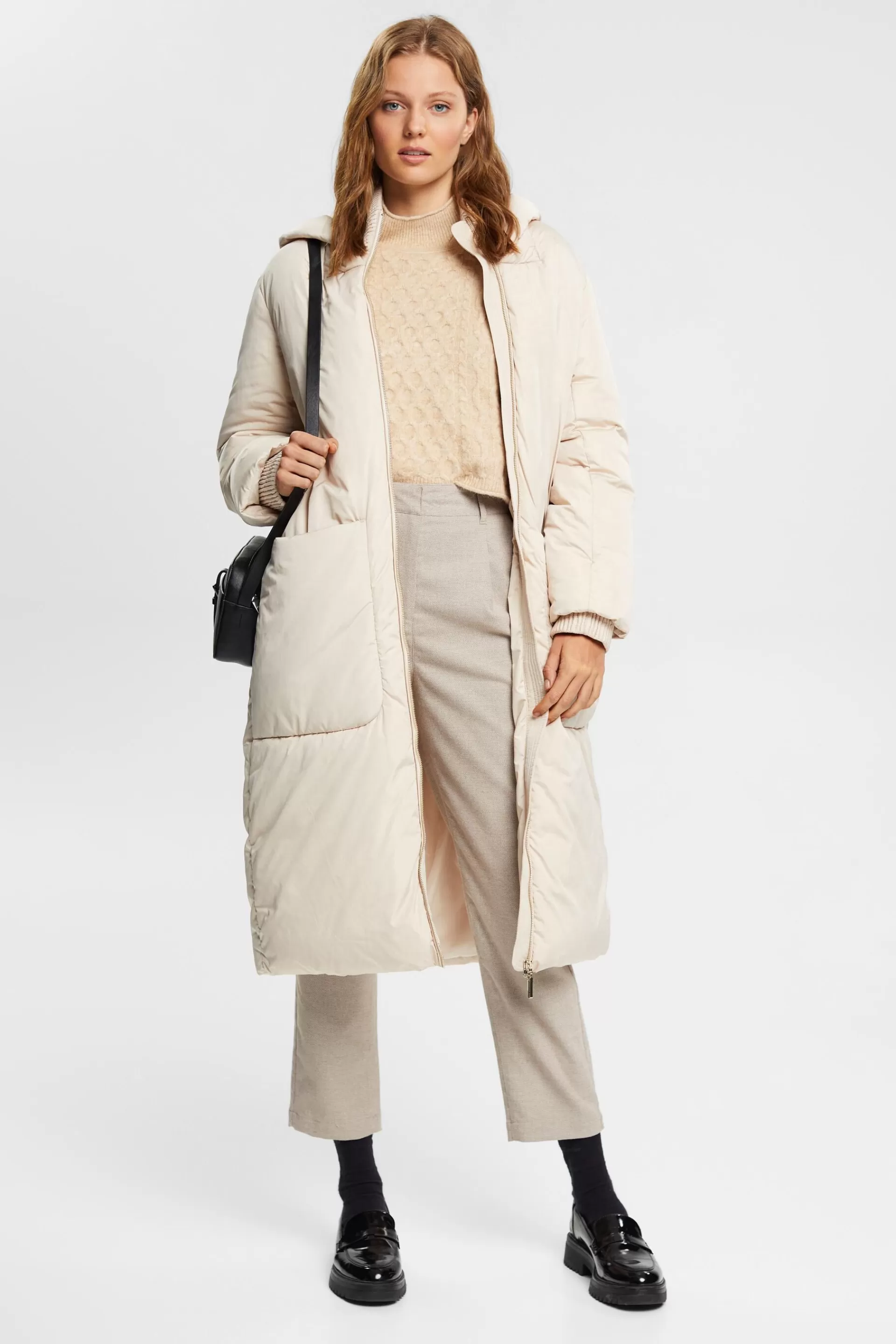 Hose im Balloon Fit mit hohem Bund-ESPRIT Fashion