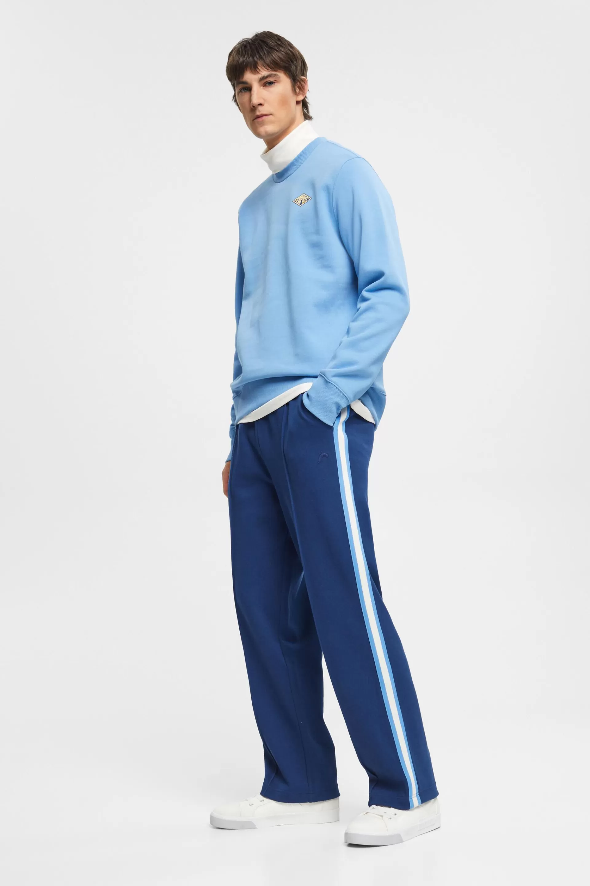 Hose mit weitem Bein-ESPRIT Fashion
