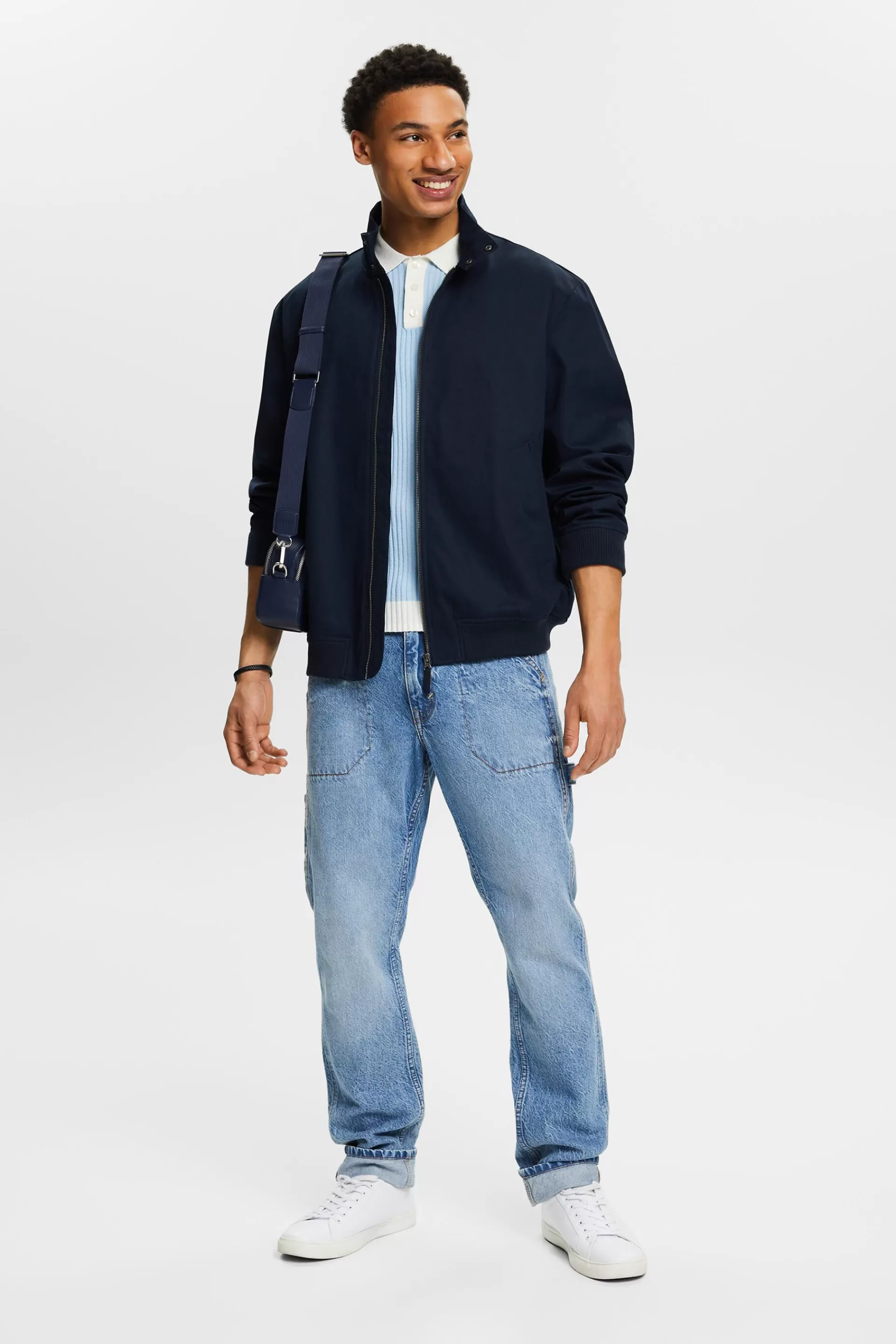 Jacke aus Baumwollcanvas-ESPRIT Hot