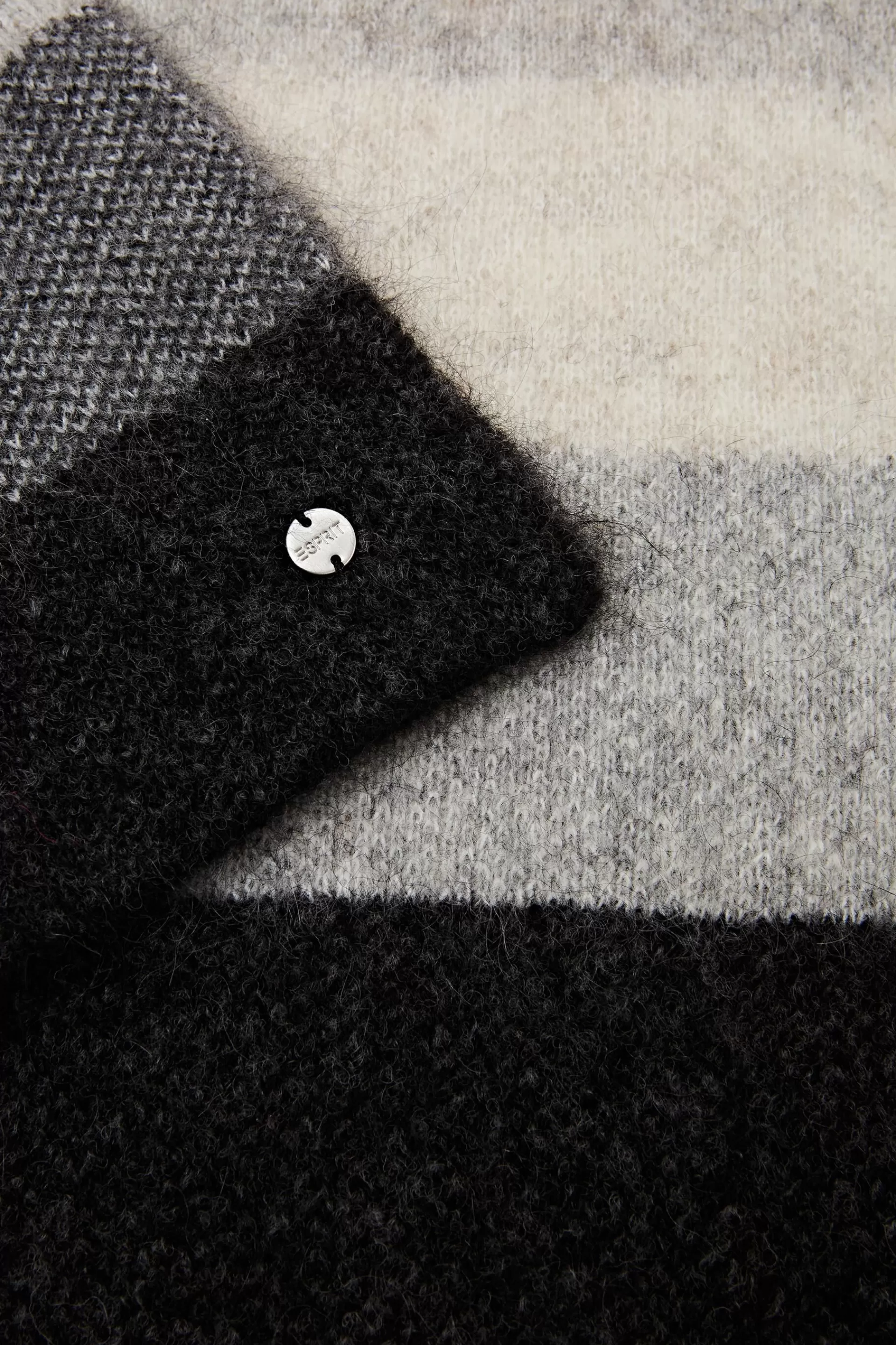 Jacquardschal aus Mohair und Wolle-ESPRIT Best Sale