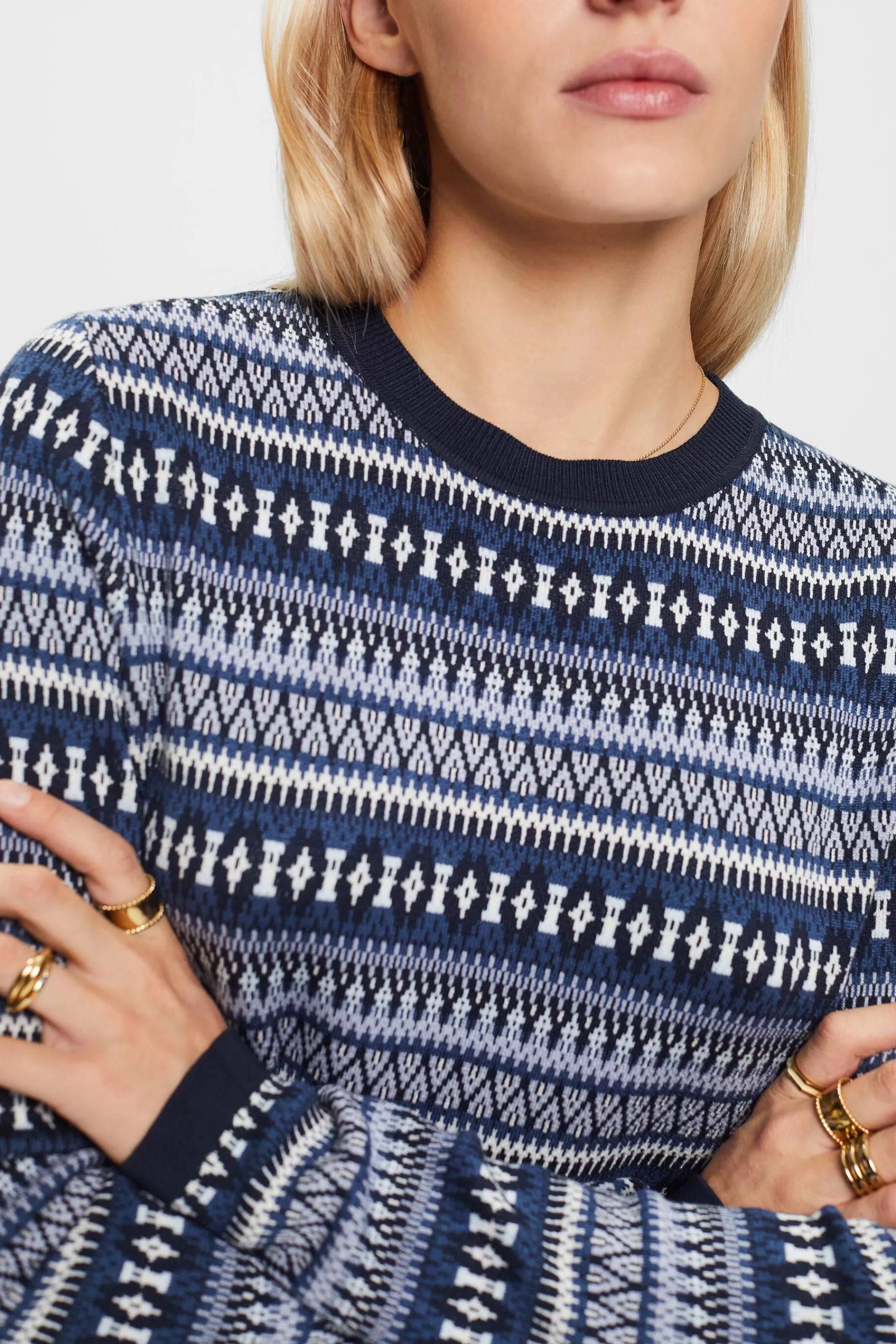 Jacquard-Sweatshirt-ESPRIT Cheap