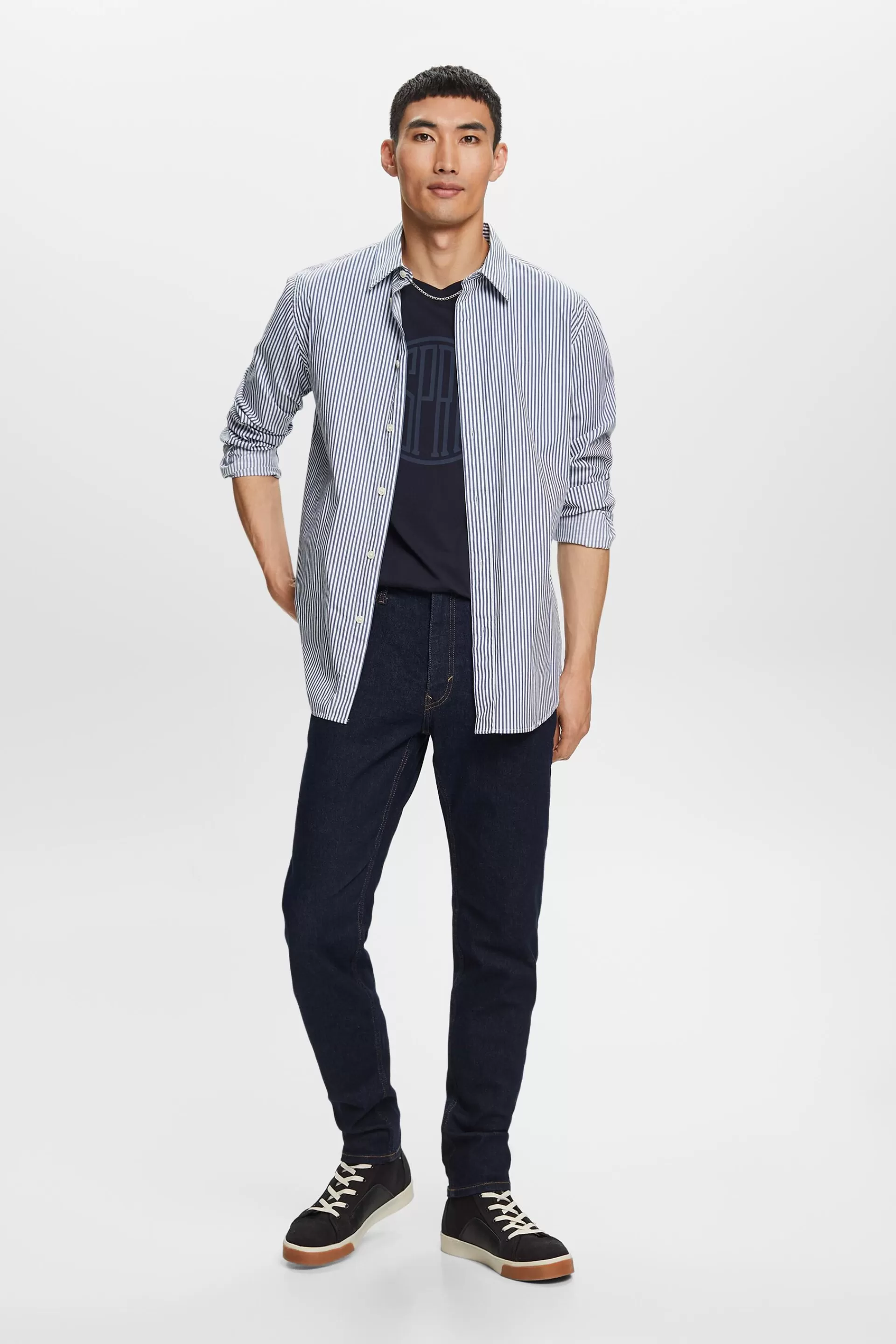 Jeans mit schmal zulaufendem Bein-ESPRIT Flash Sale